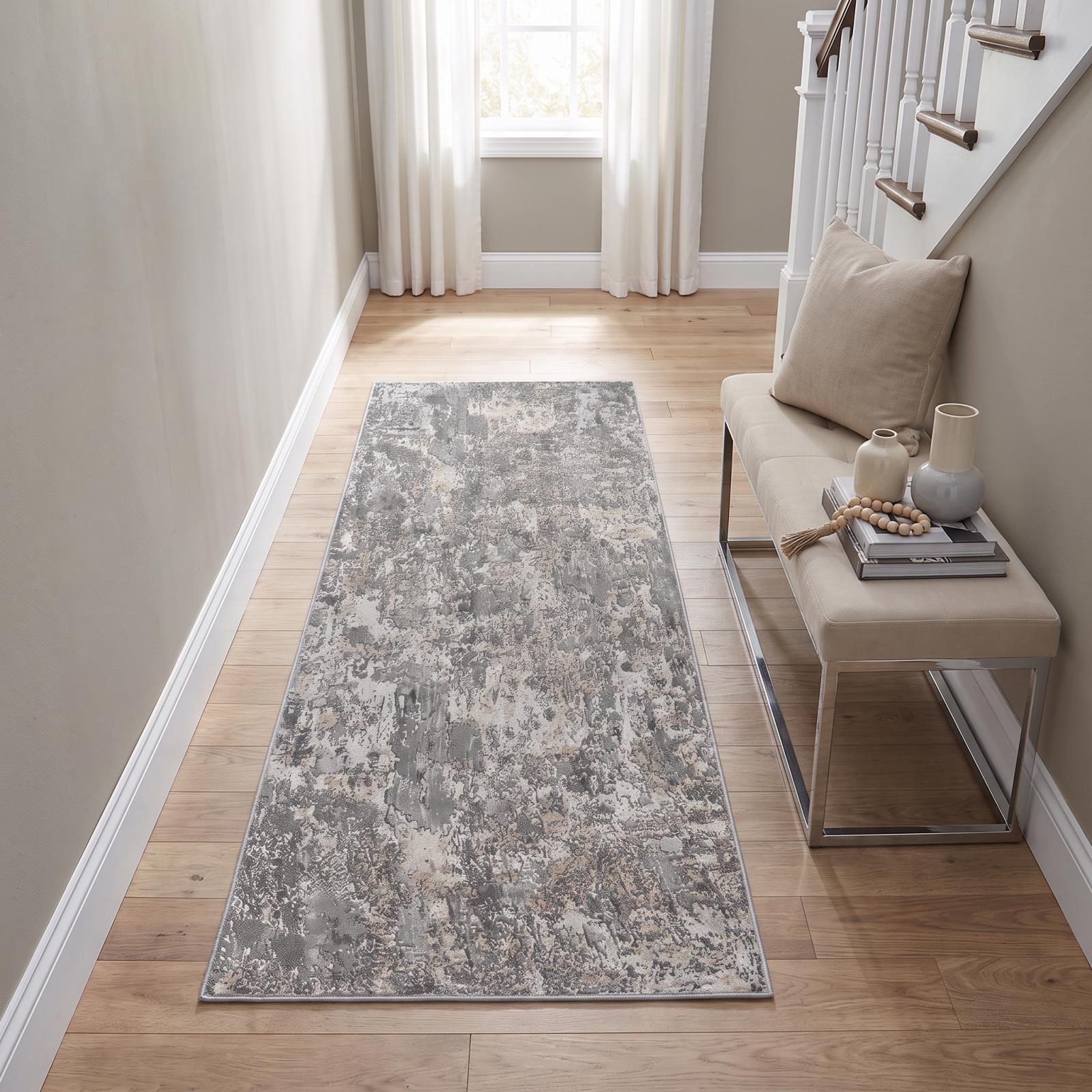 Bowman BM02 Light Gray Area Rug — view 10