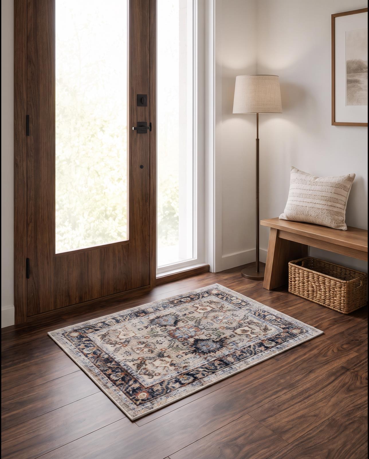 Aura Luxe AU03 Ivory Area Rug — view 9