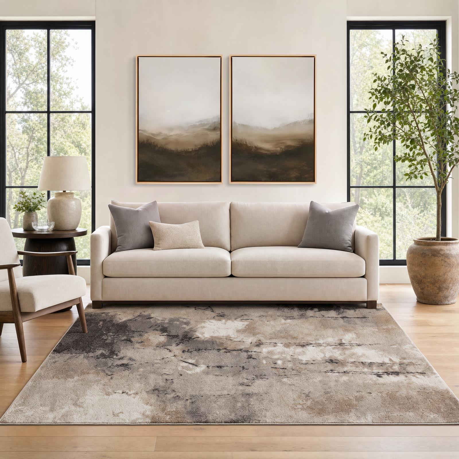 Royal RL02 Light Beige Area Rug