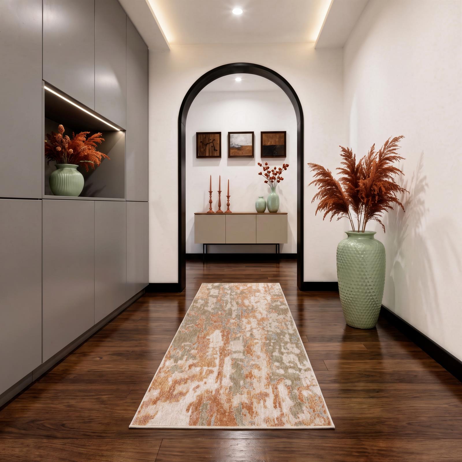 Roma RM02 Beige Area Rug — view 7