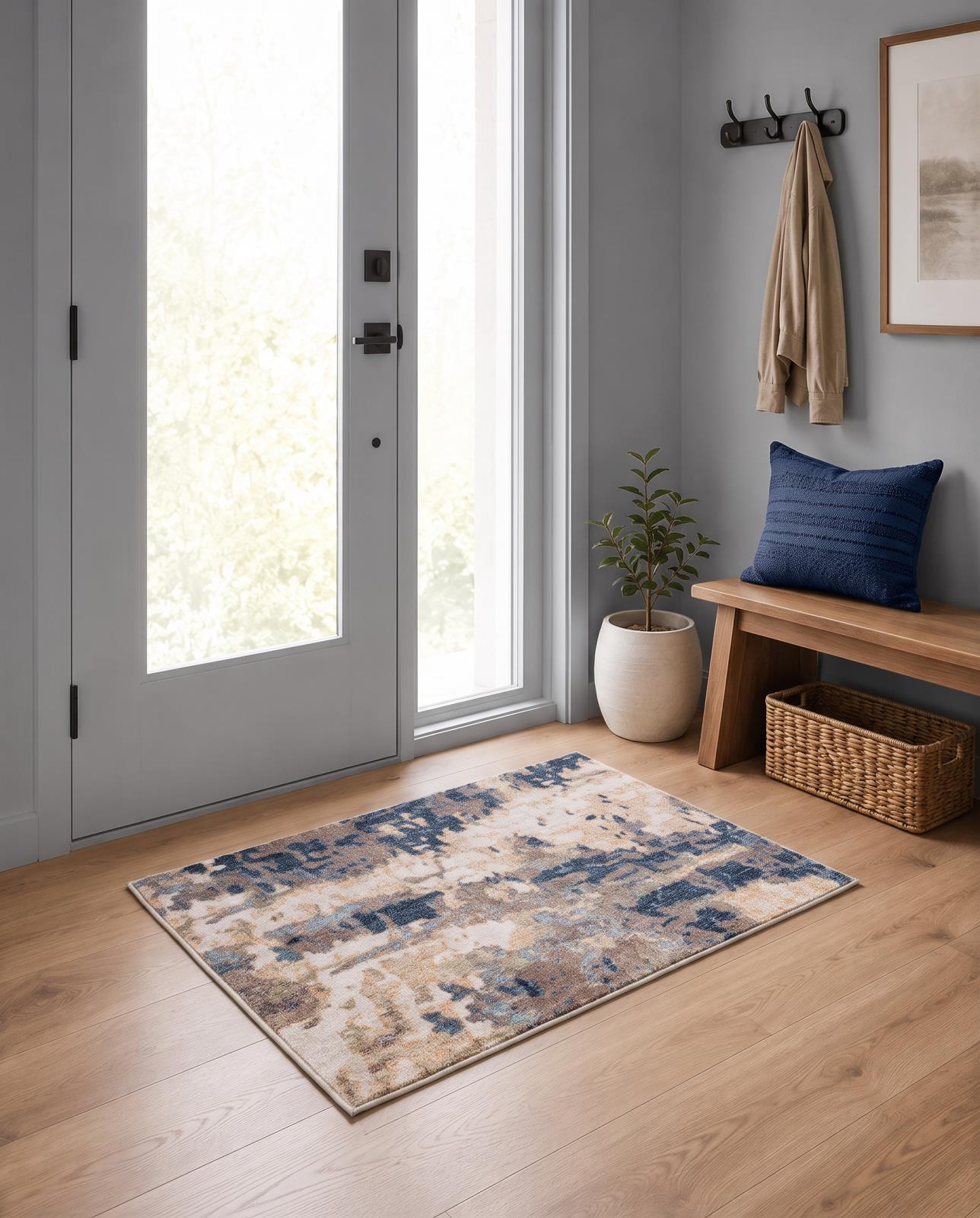Roma RM03 Beige Area Rug — view 9