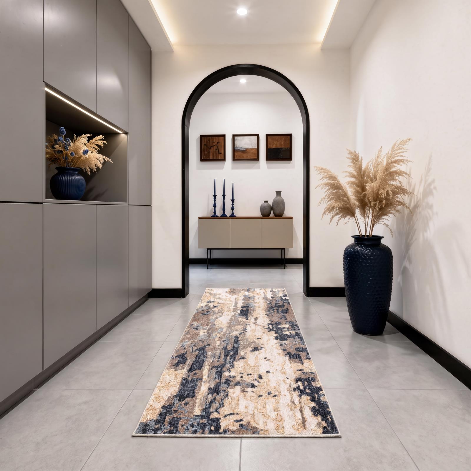 Roma RM03 Beige Area Rug — view 7