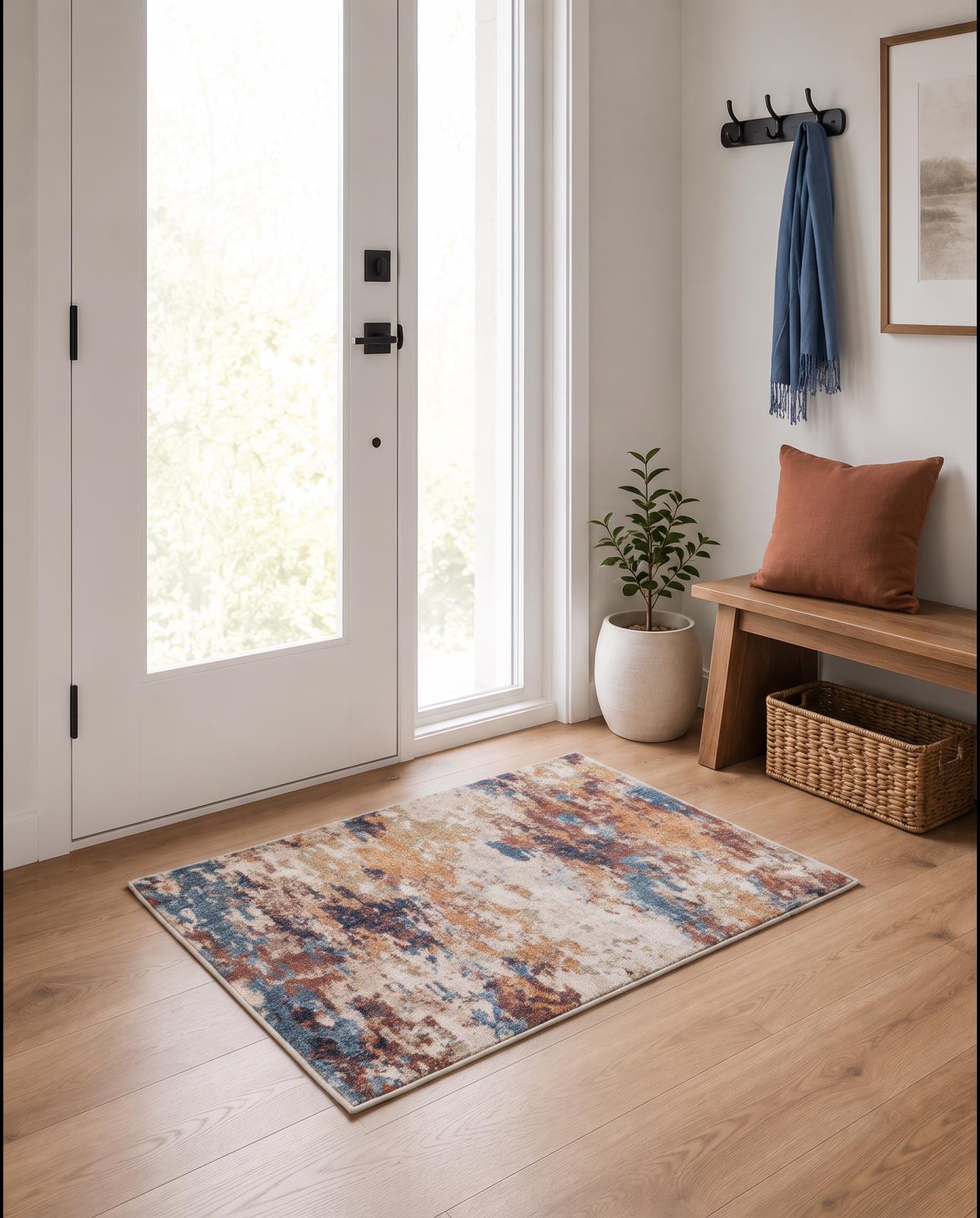 Roma RM04 Beige Area Rug — view 9