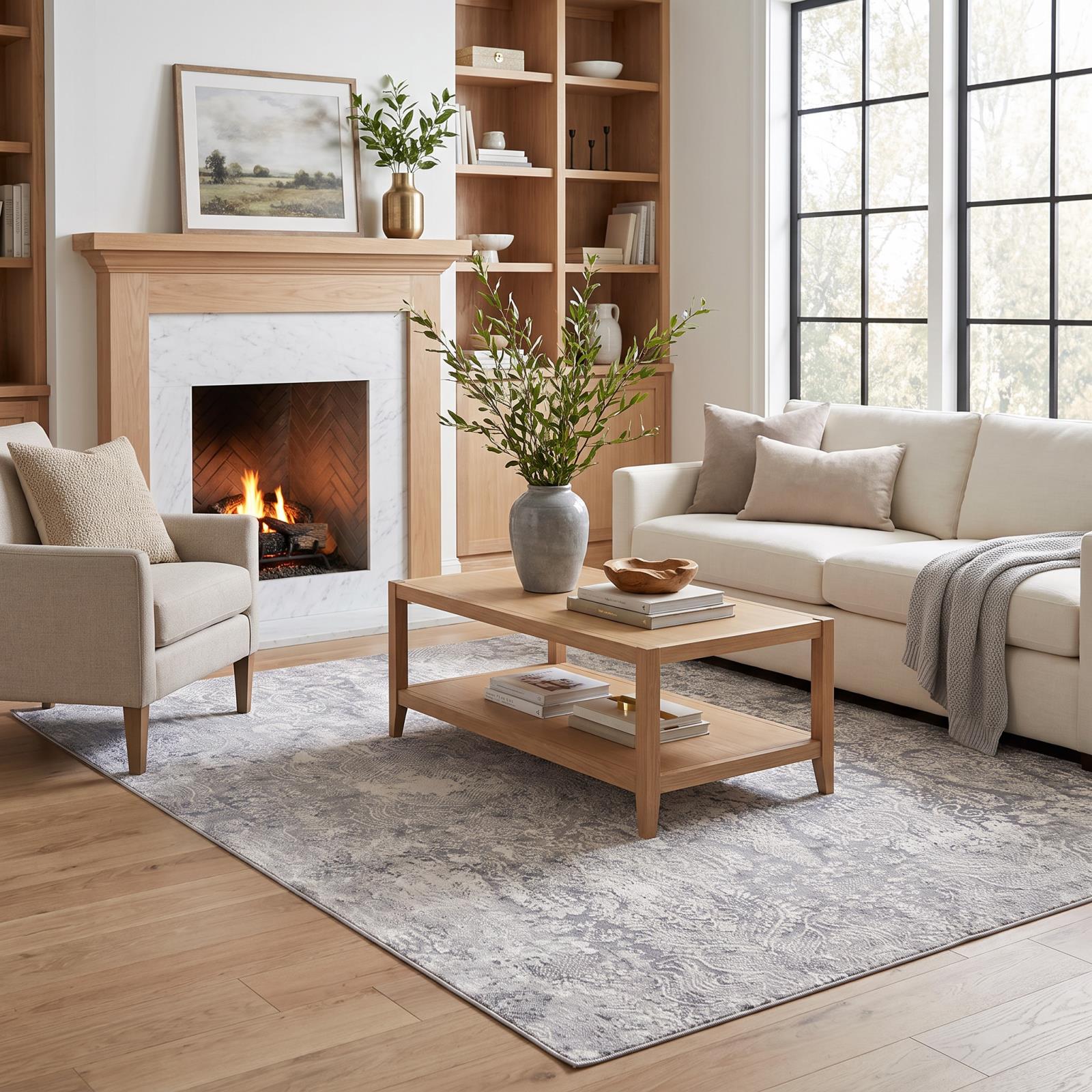 Angel AL08 Gray Area Rug