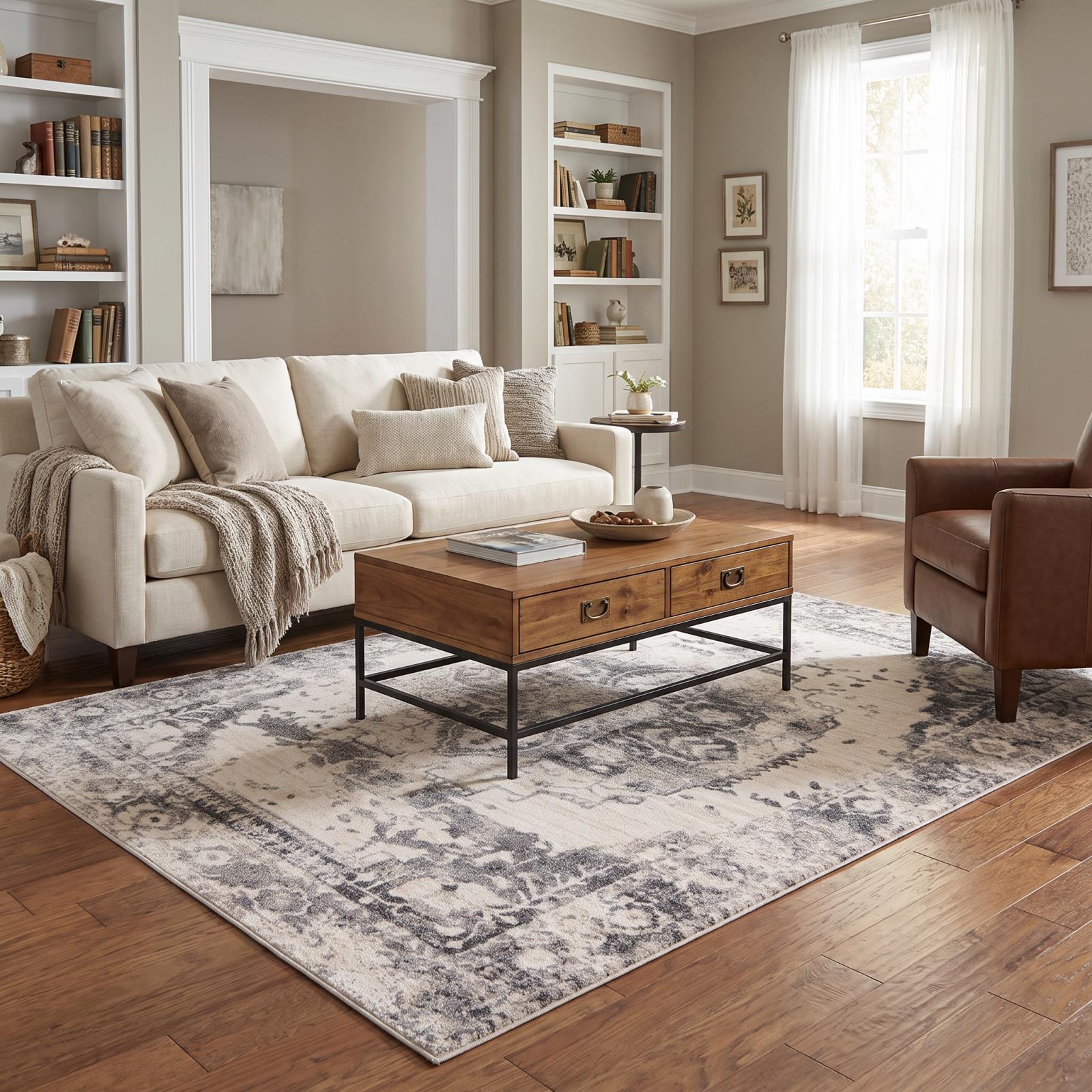 Angel AL01 Gray Area Rug