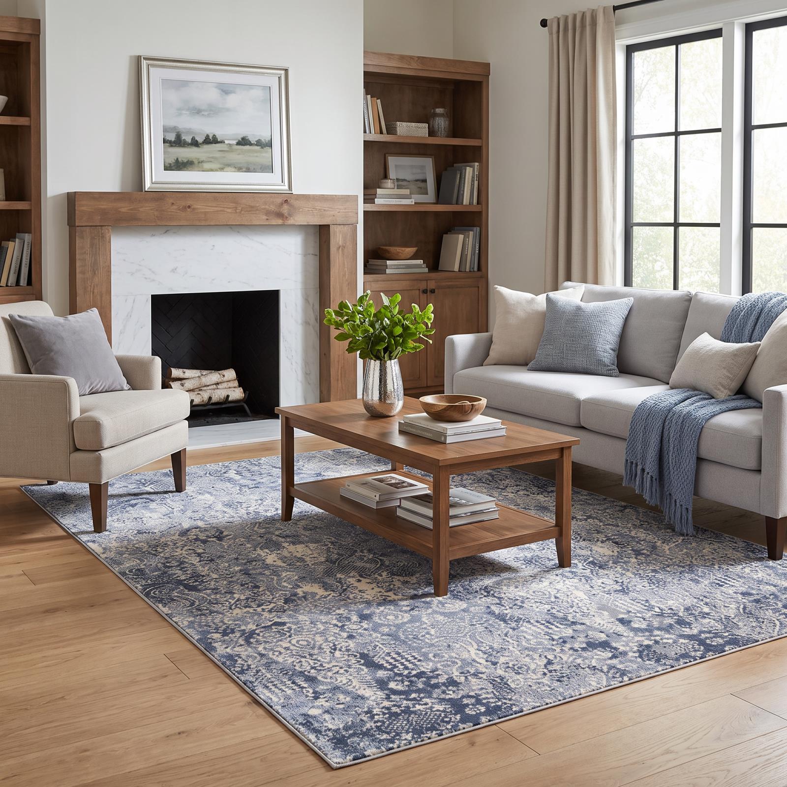 Angel AL09 Gray Area Rug
