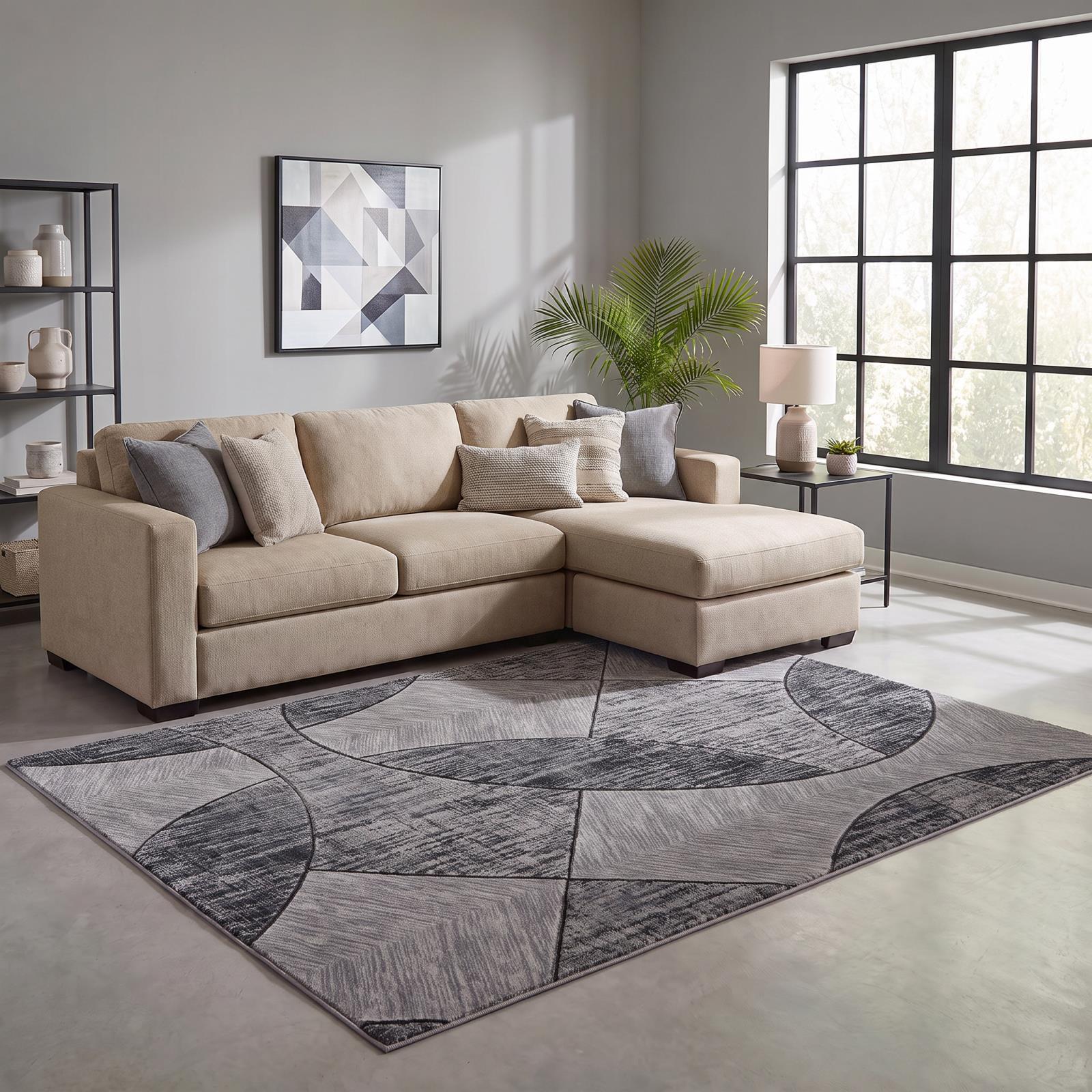 Alexia AX09 Gray Area Rug