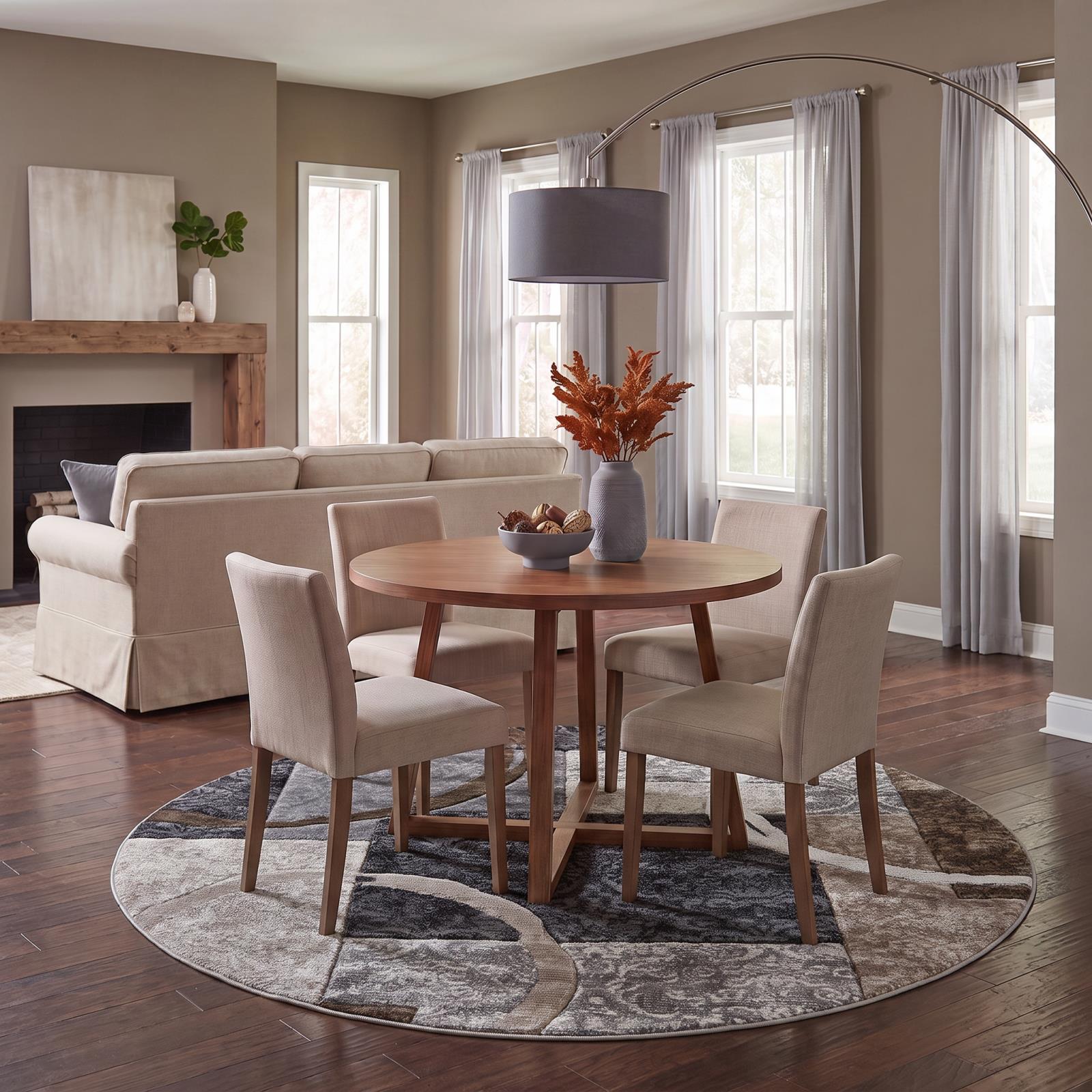 Alexia AX06 Black Area Rug — view 8