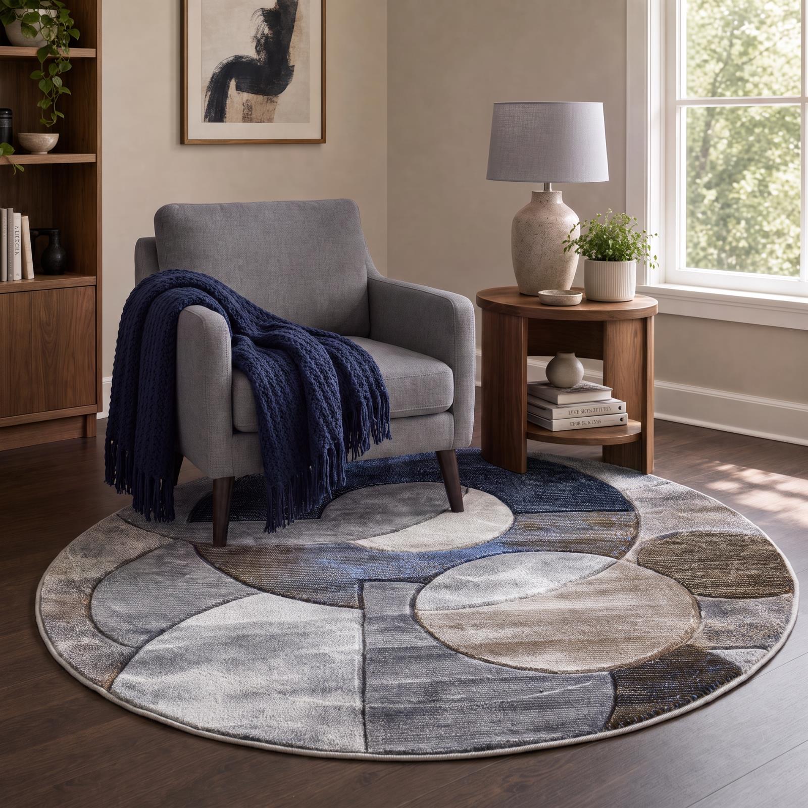 Alexia AX02 Brown Area Rug — view 9
