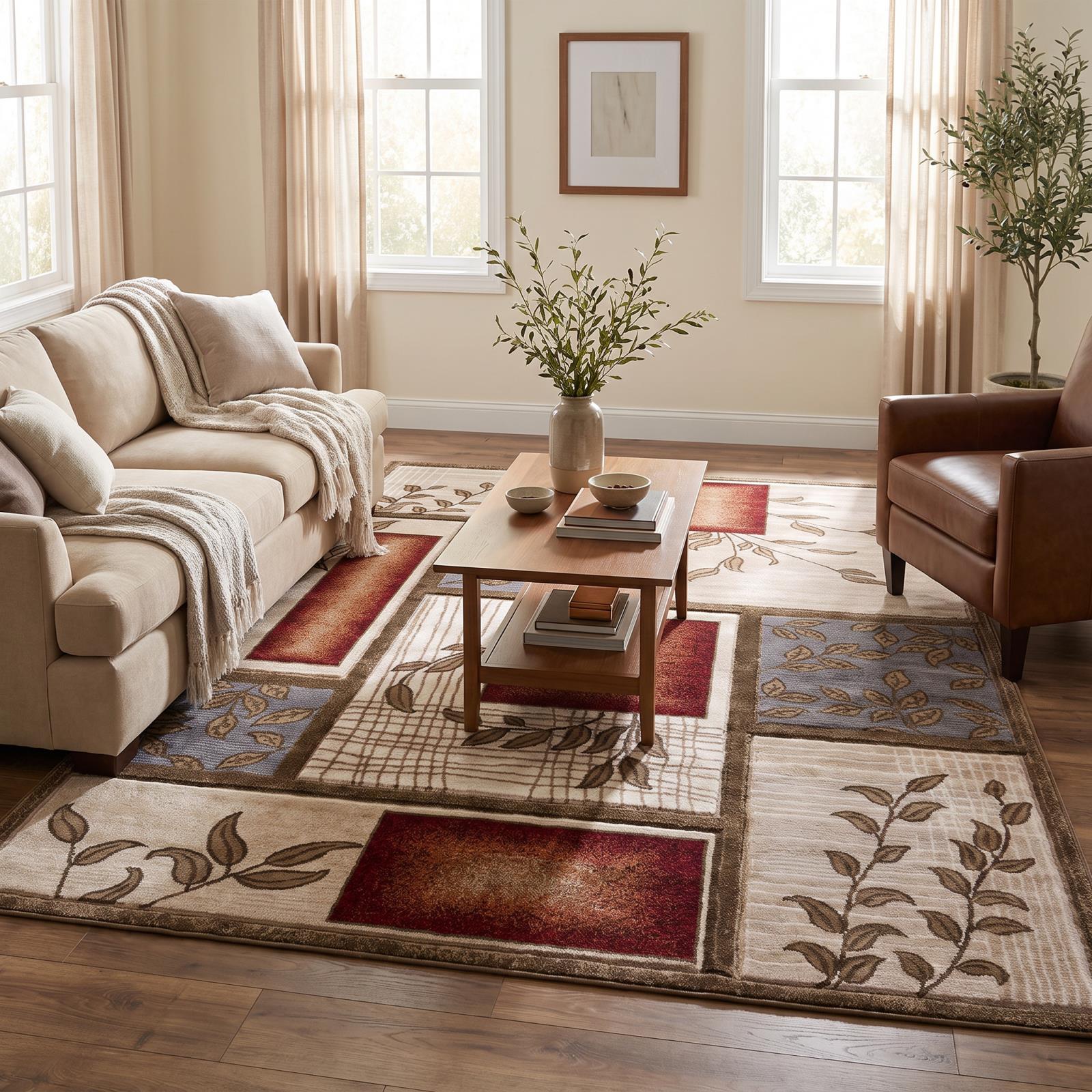 Alexia AX10 Beige Area Rug