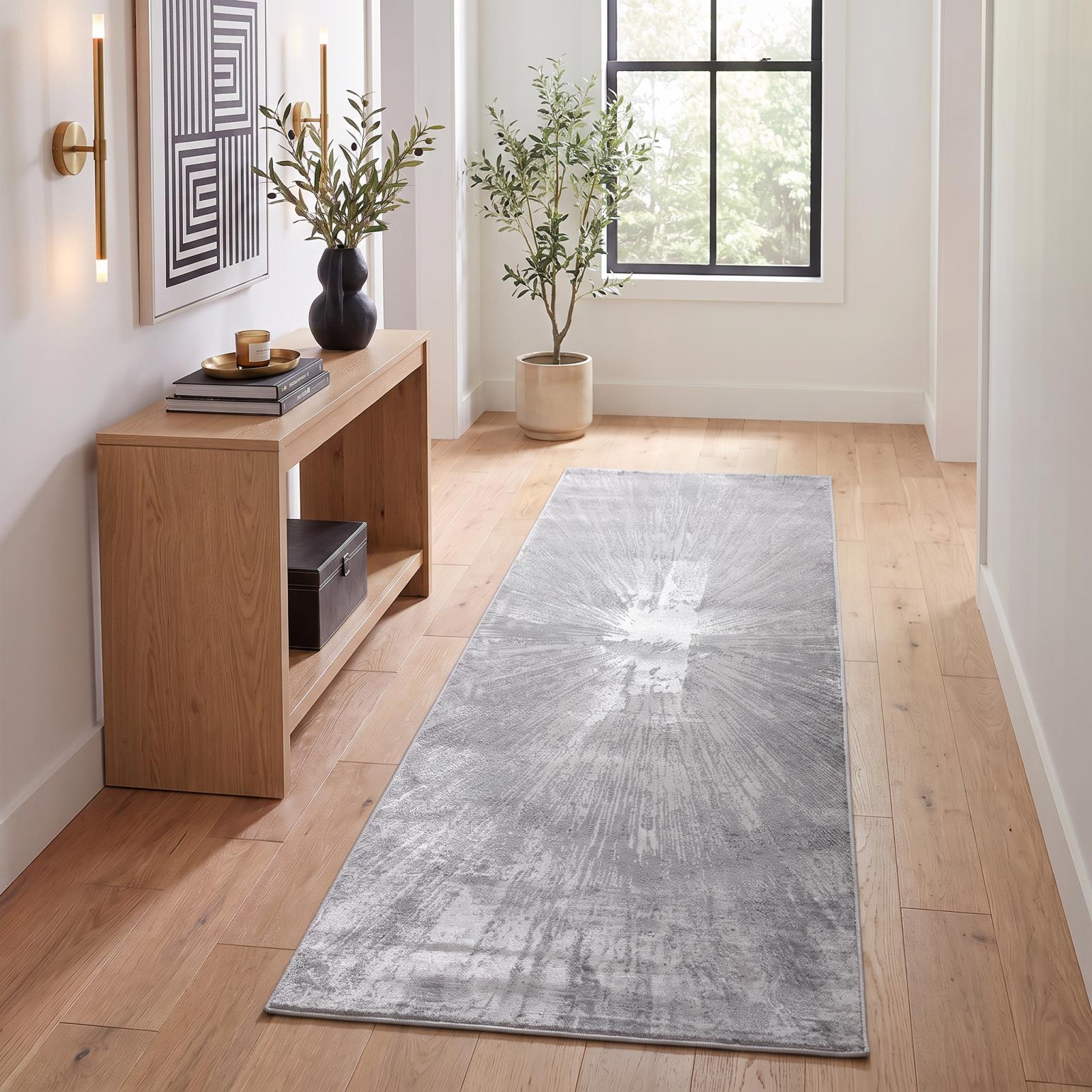 Hania HN02 Silver Gray Area Rug — view 10
