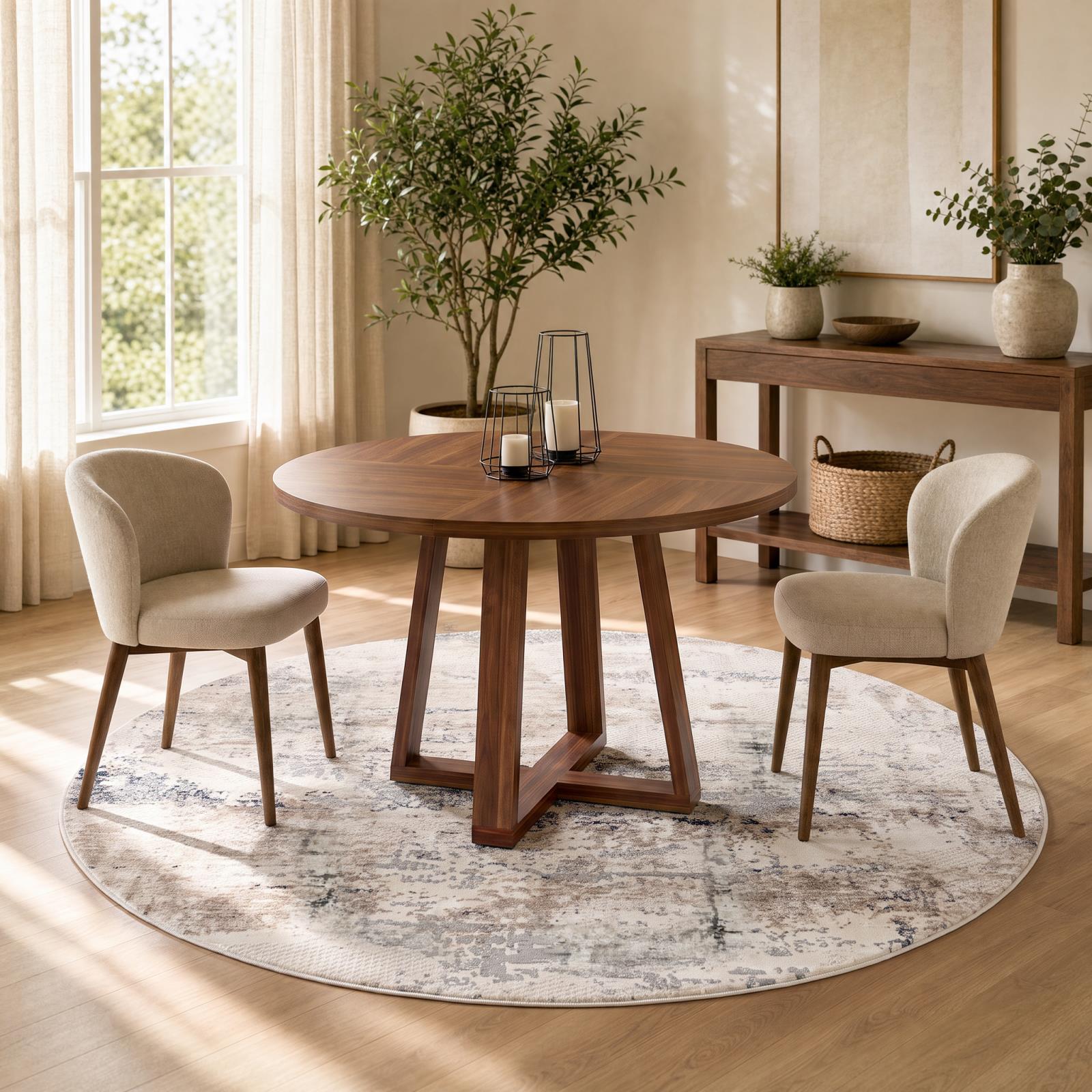 Omari OM07 Cream Area Rug — view 9