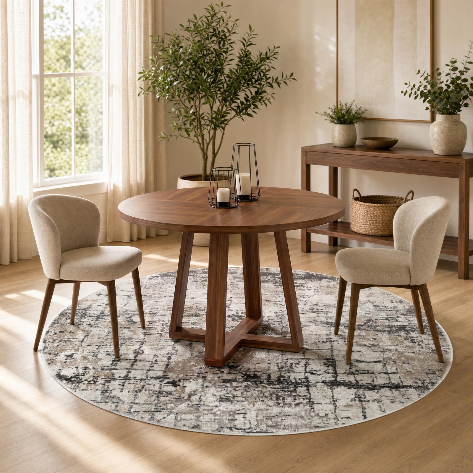 Omari OM05 Ivory Area Rug — view 9