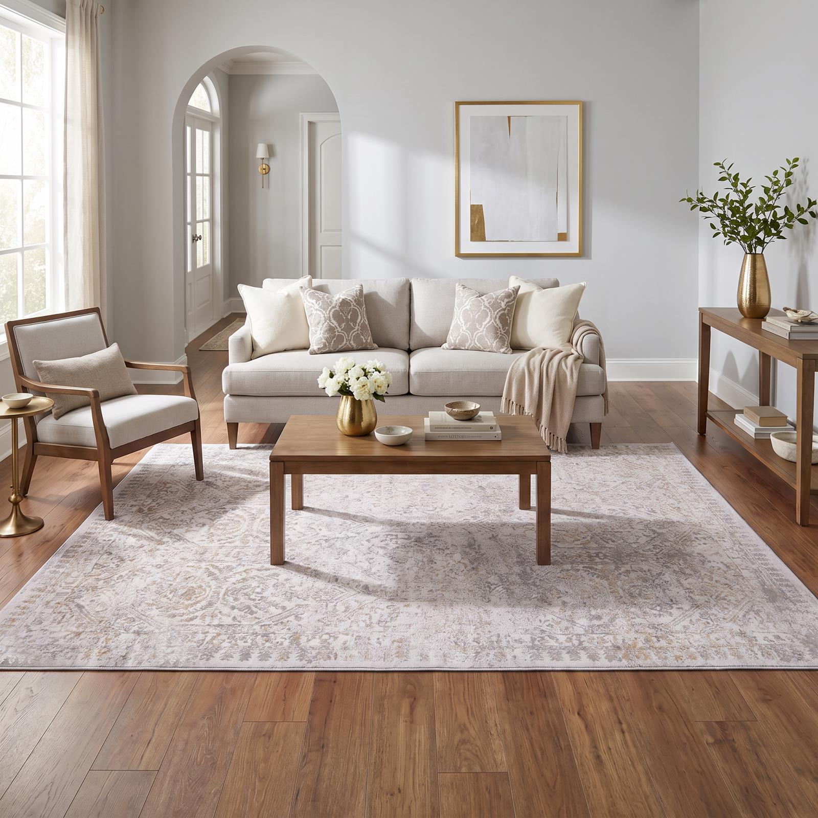 Hypnos HS07 Ivory Area Rug