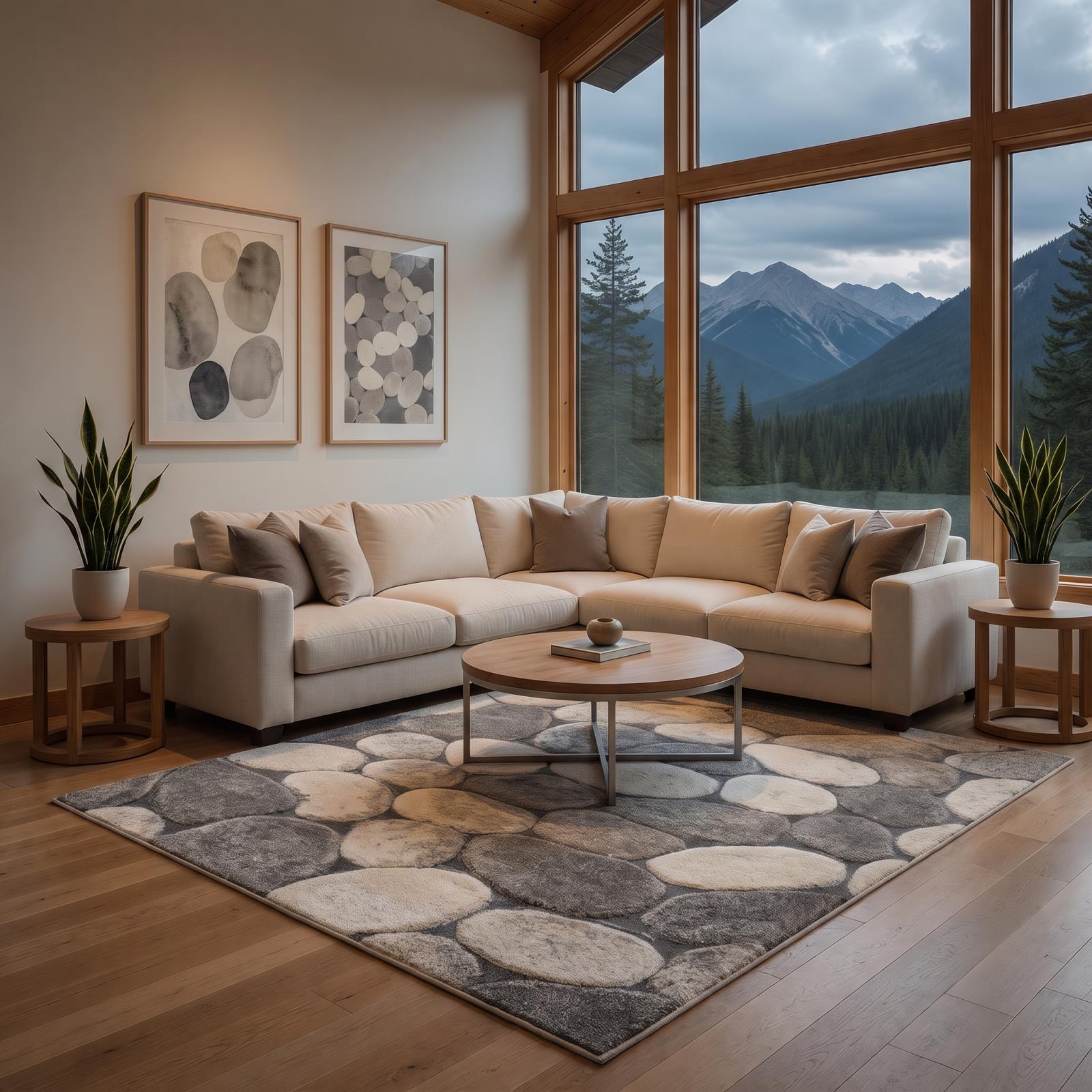 Fresco FR06 Brown Area Rug — view 4