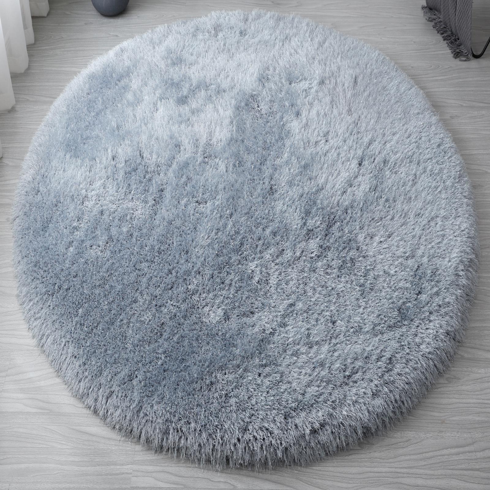 Manhattan MH01 Gray Shag Rug — view 12