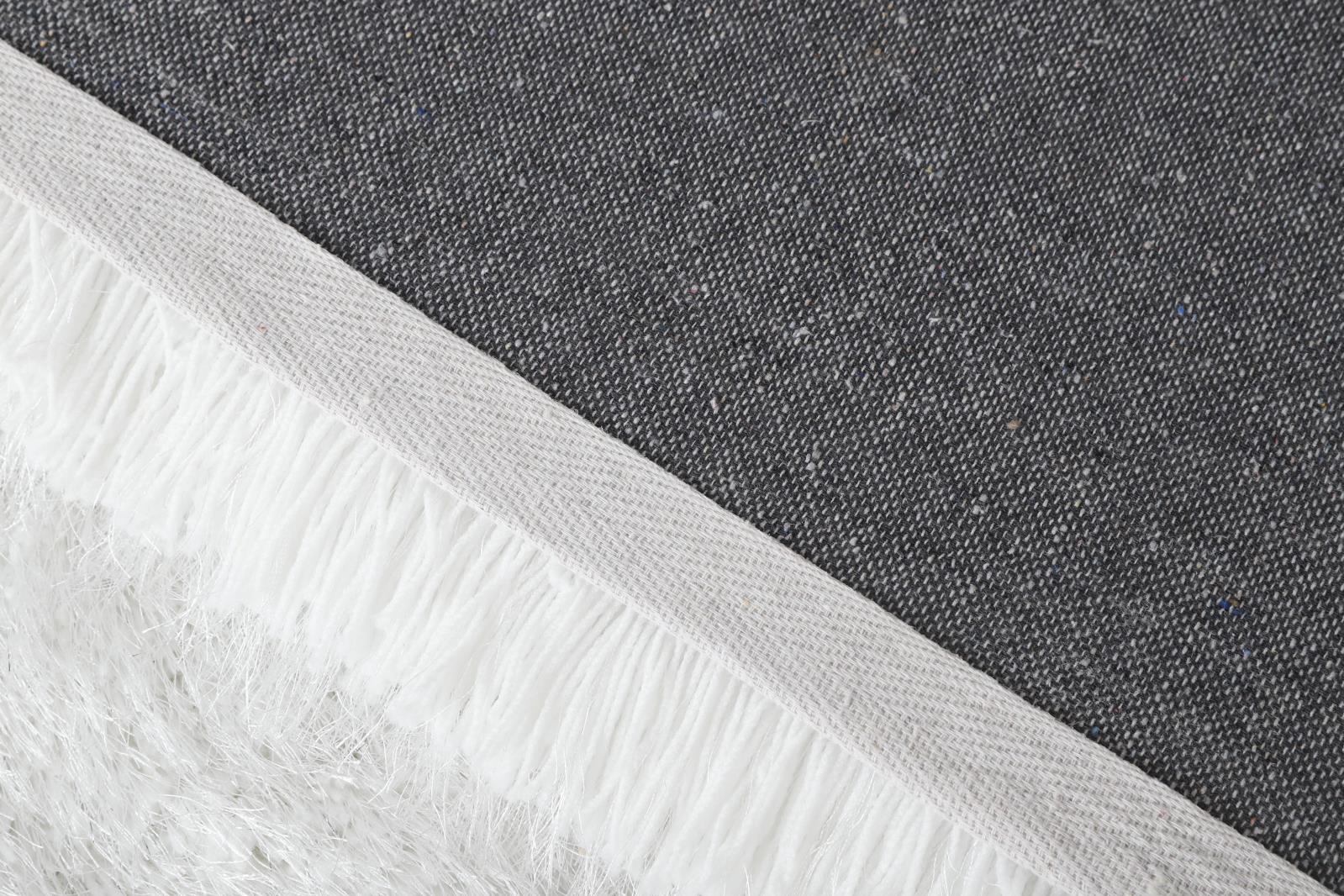 Manhattan MH02 White Shag Rug — view 2