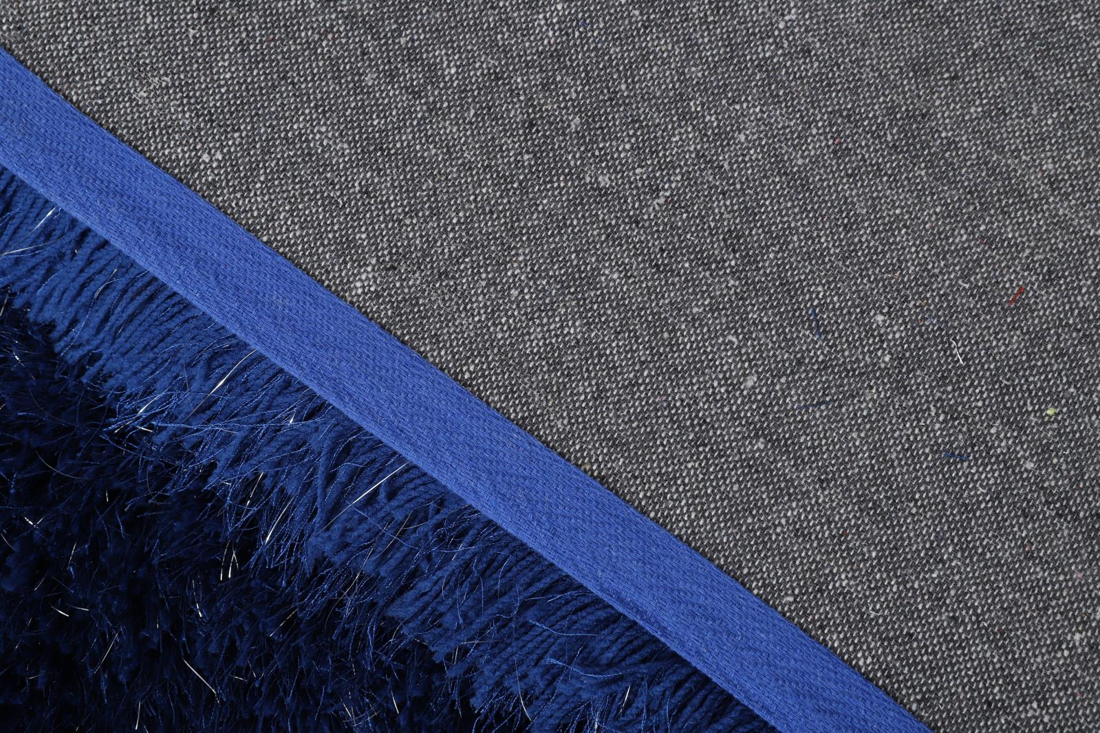 Manhattan MH03 Navy Blue Shag Rug — view 5
