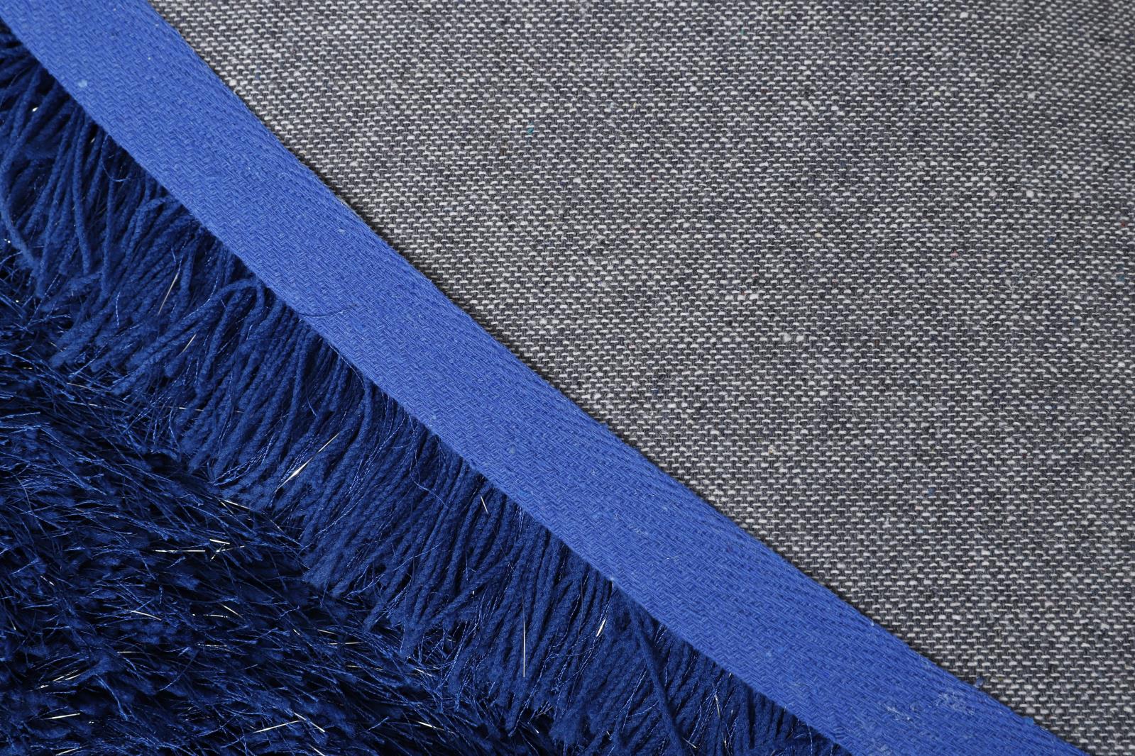 Manhattan MH03 Navy Blue Shag Rug — view 9