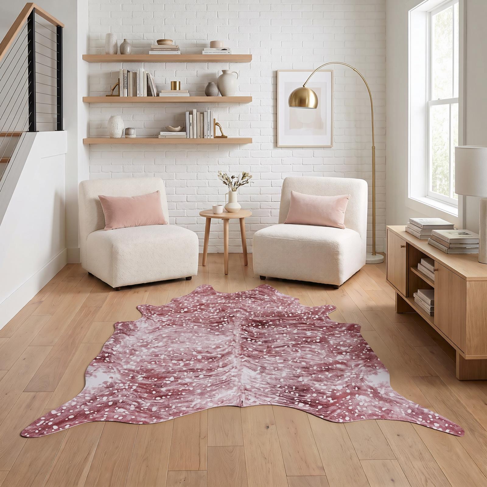 Rio RI08 Pink Area Rug