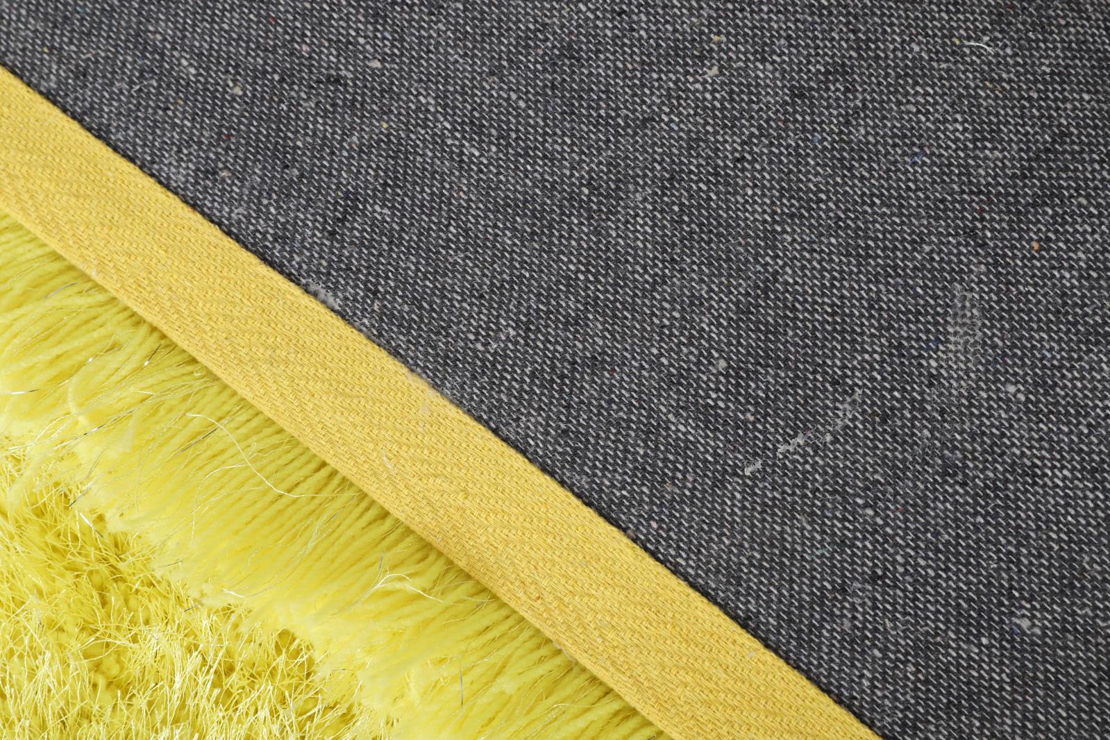 Manhattan MH09 Yellow Shag Rug — view 2