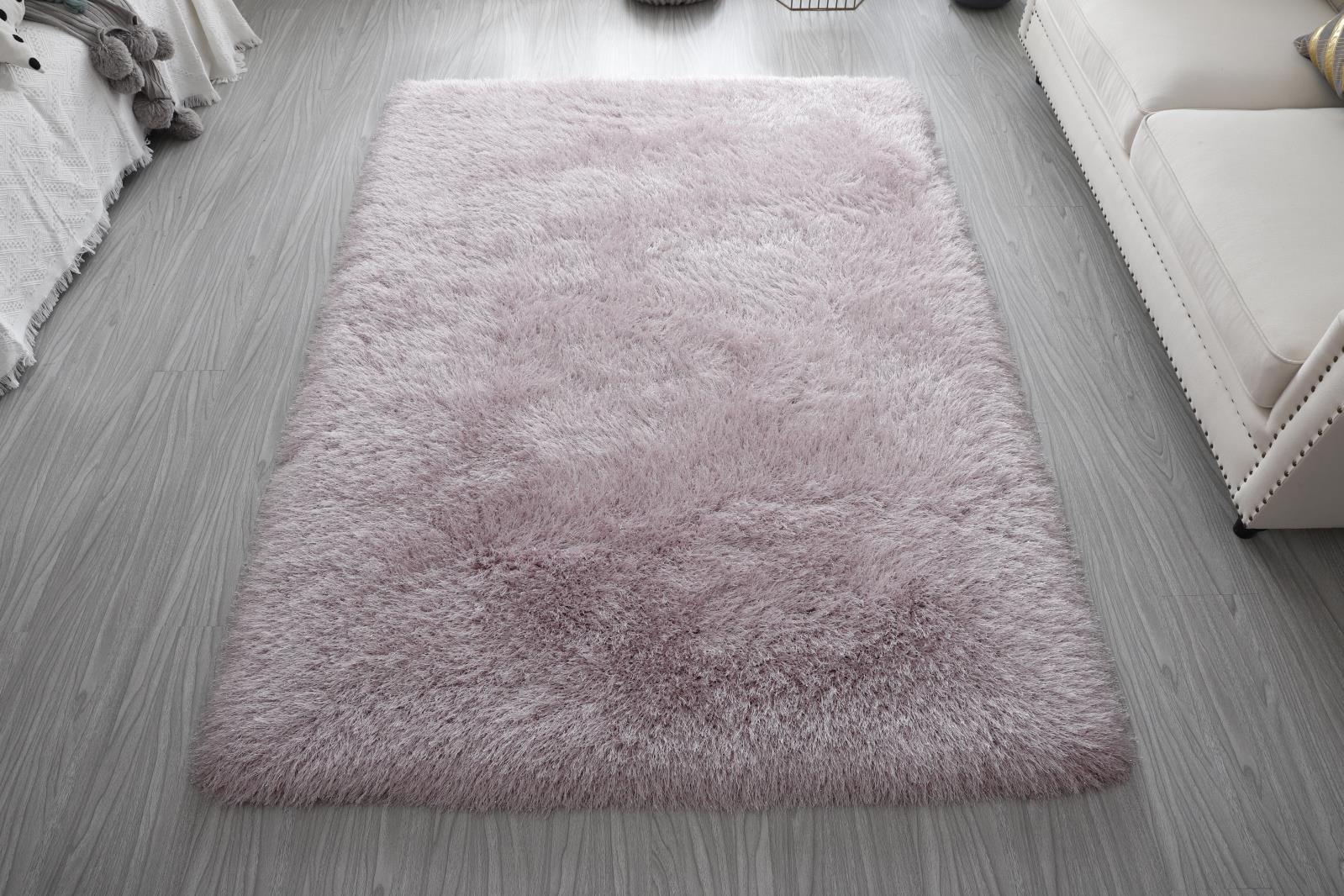 Manhattan MH10 Pink Shag Rug — view 4