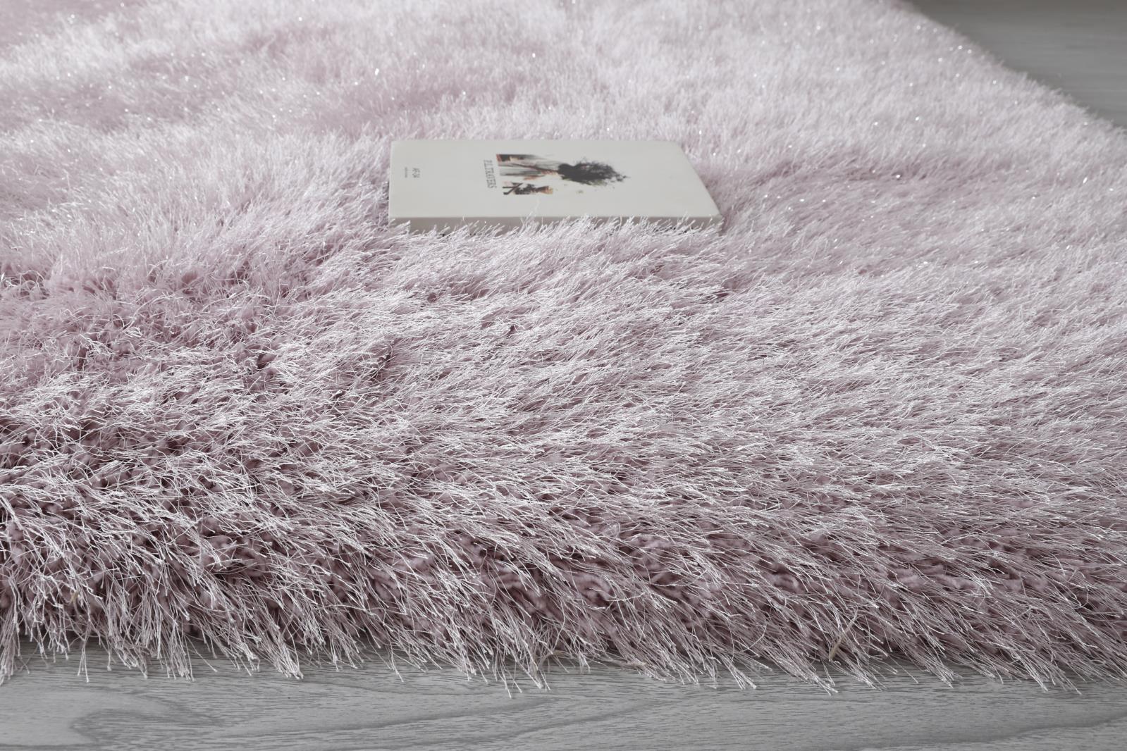 Manhattan MH10 Pink Shag Rug — view 3