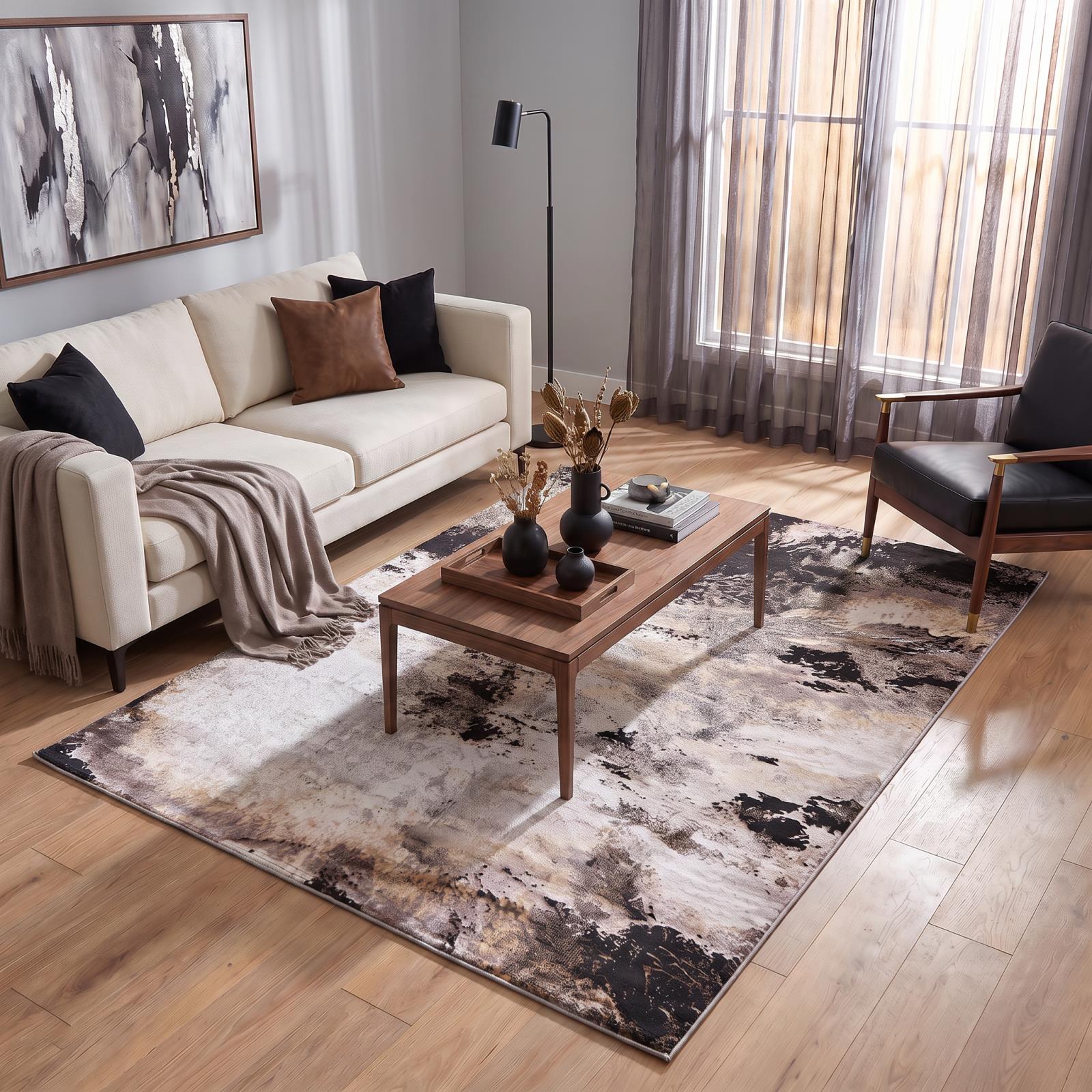Lafi LF01 Anthracite Area Rug