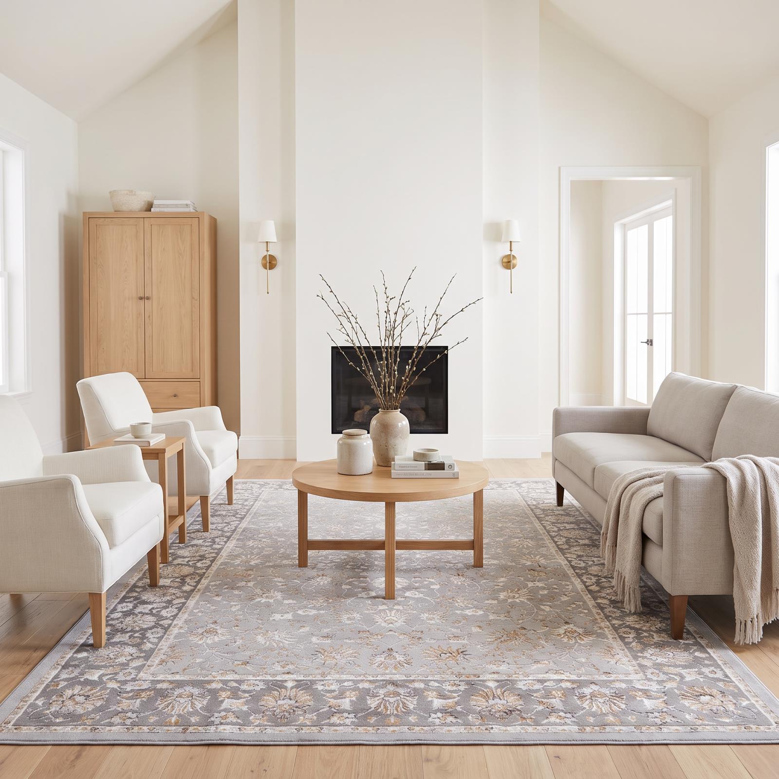 Lafi LF02 Light Gray Area Rug — view 7