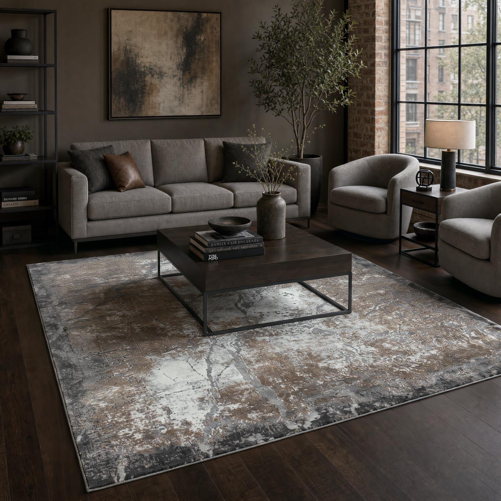 Petra PT11 Gray Area Rug — view 6