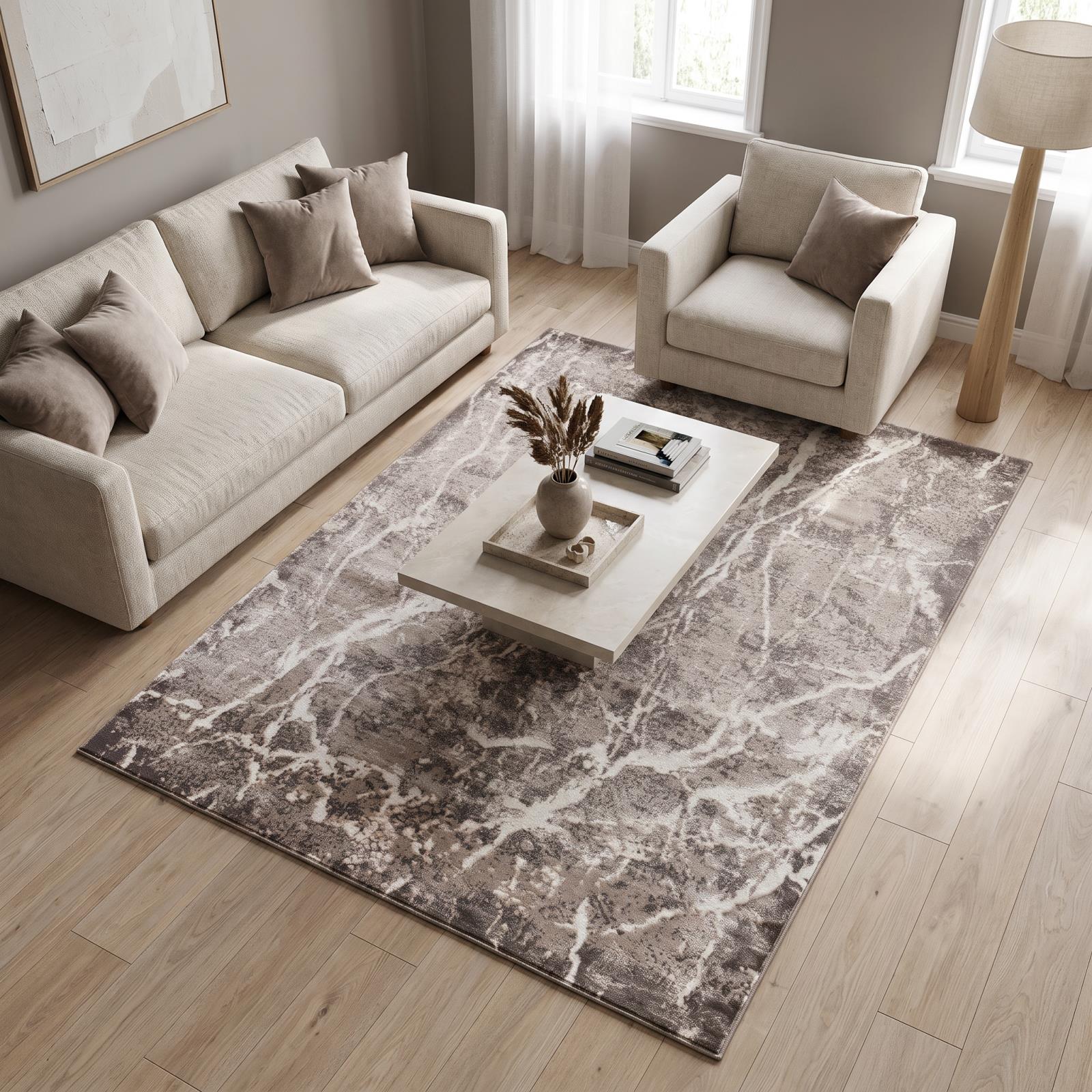 Petra PT12 Brown Area Rug
