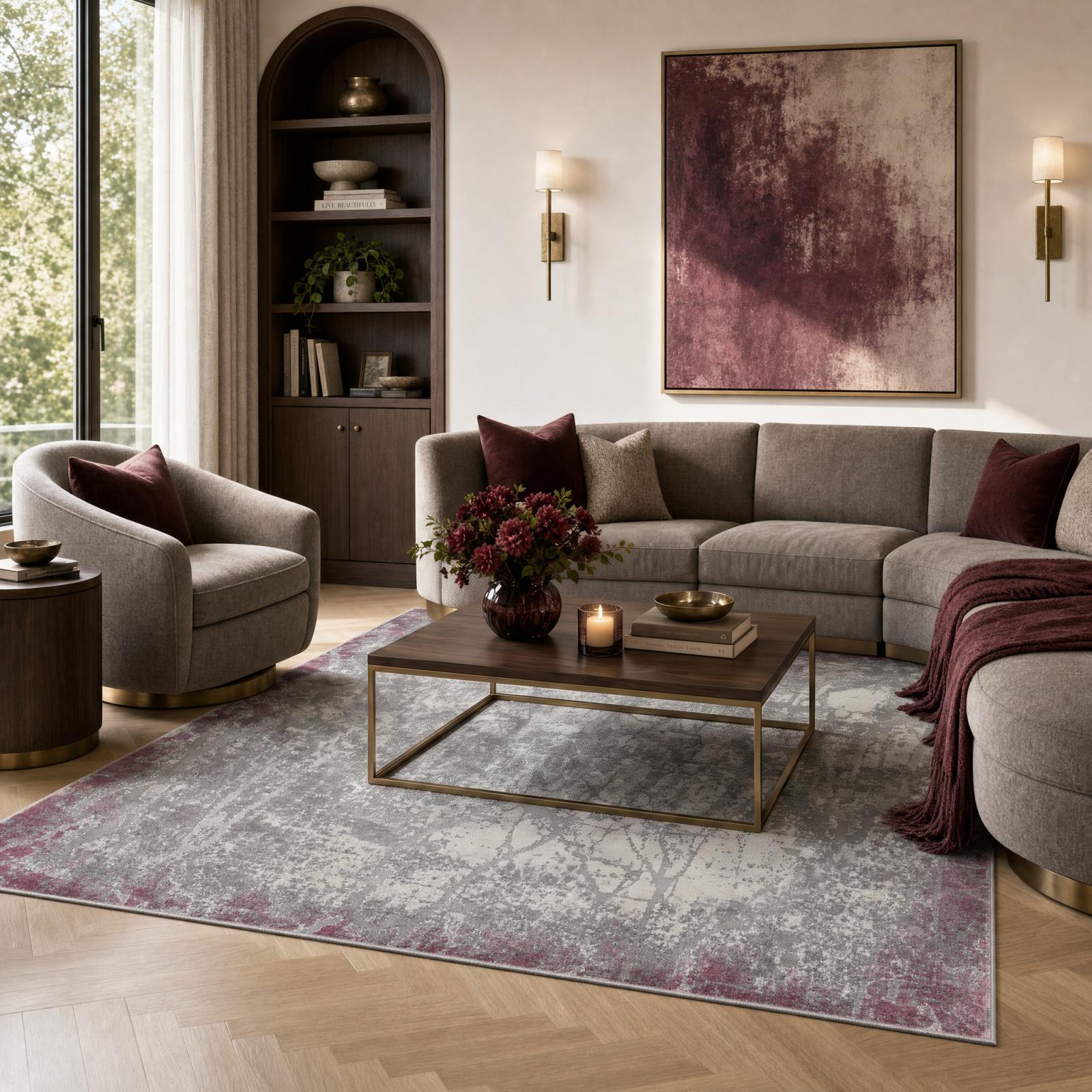 Petra PT10 Gray Area Rug — view 6