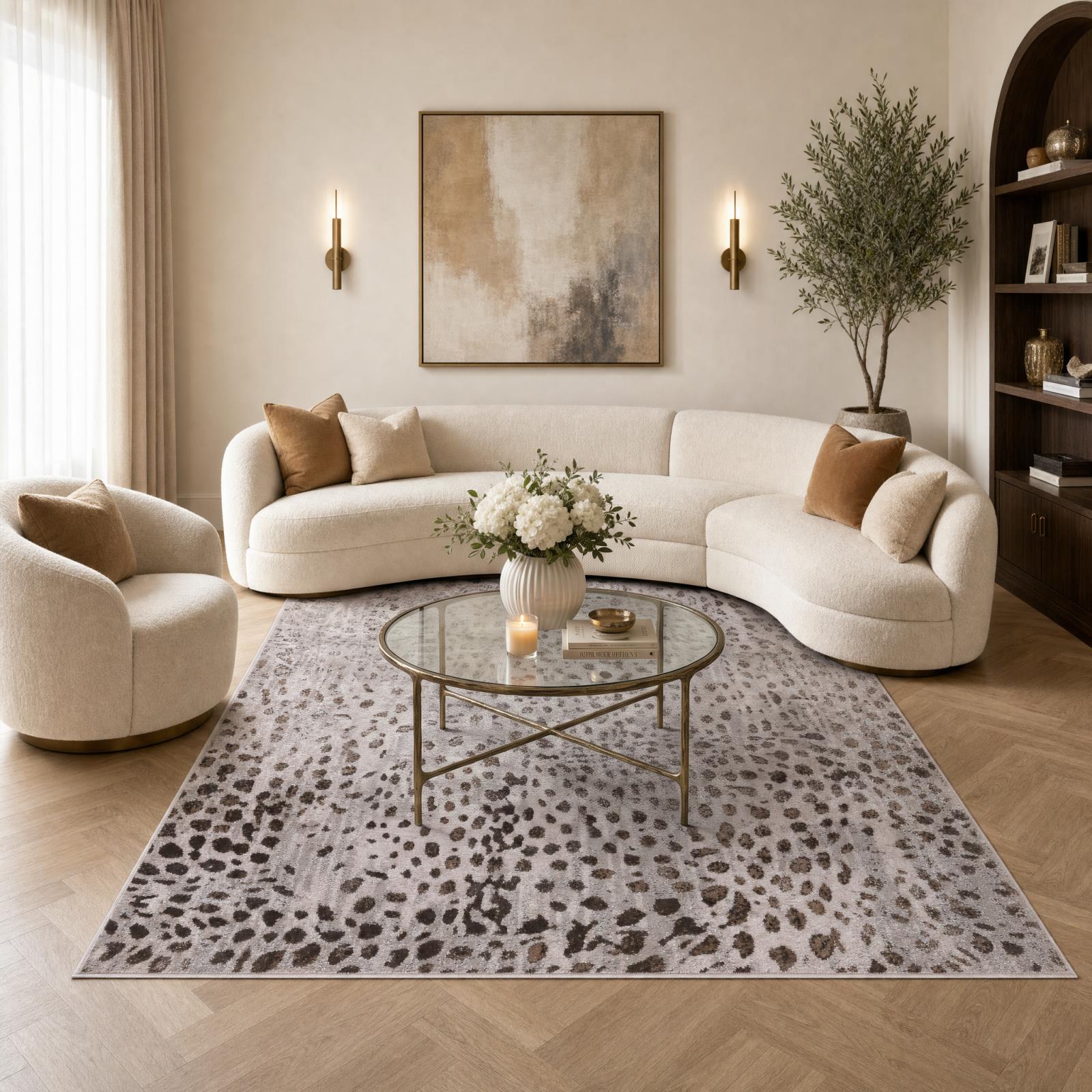 Nevada NV03 Beige Area Rug — view 6