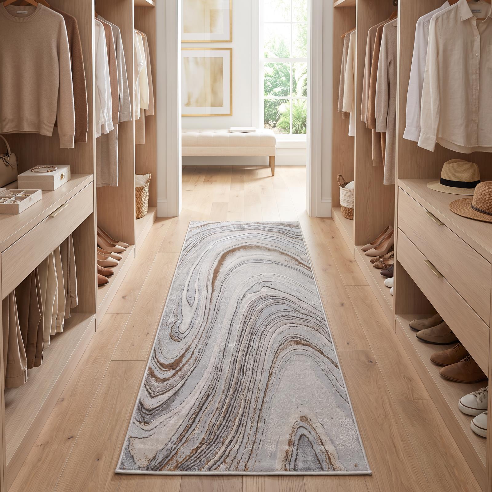 Nevada NV02 Gold Area Rug — view 8
