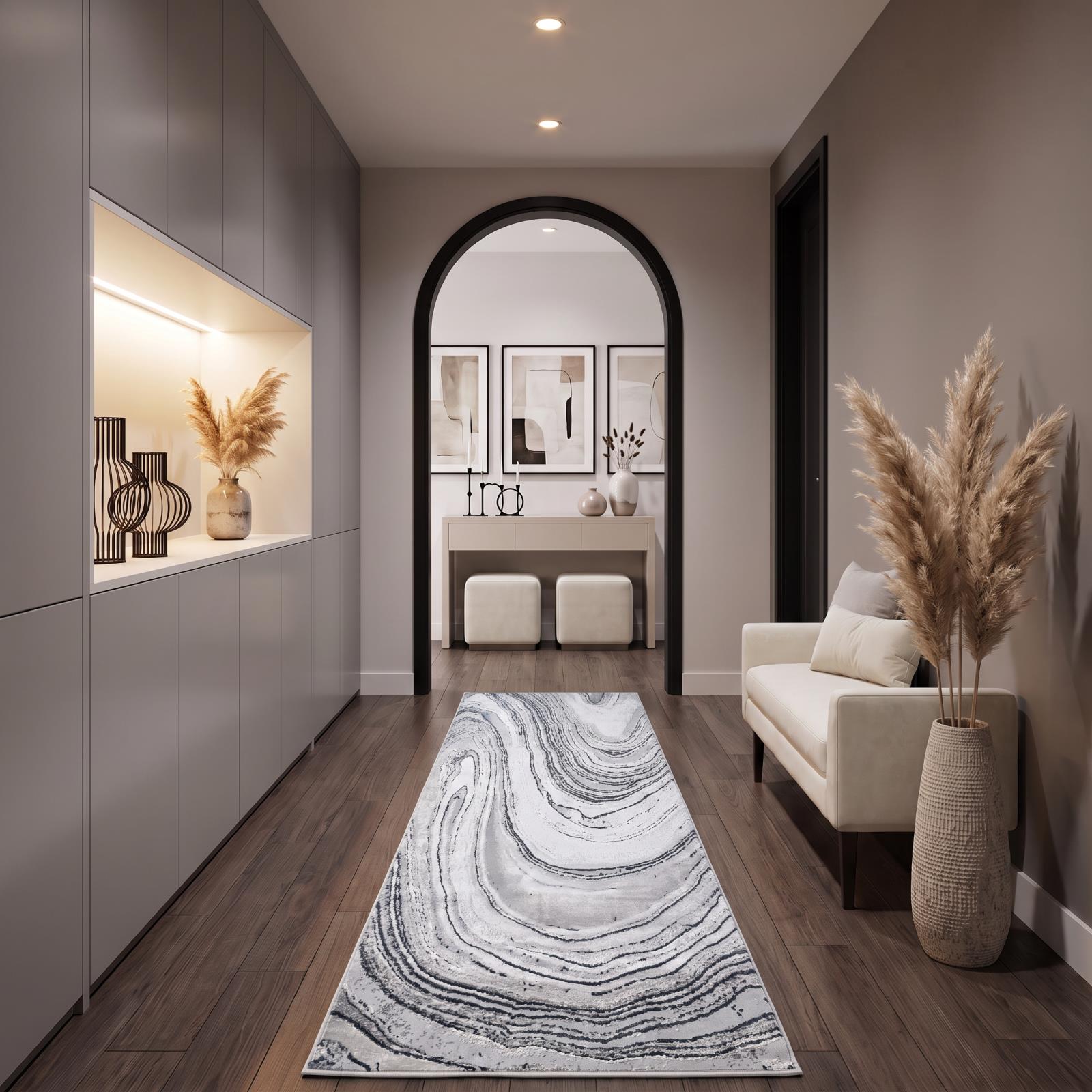 Nevada NV08 Light Gray Area Rug — view 7
