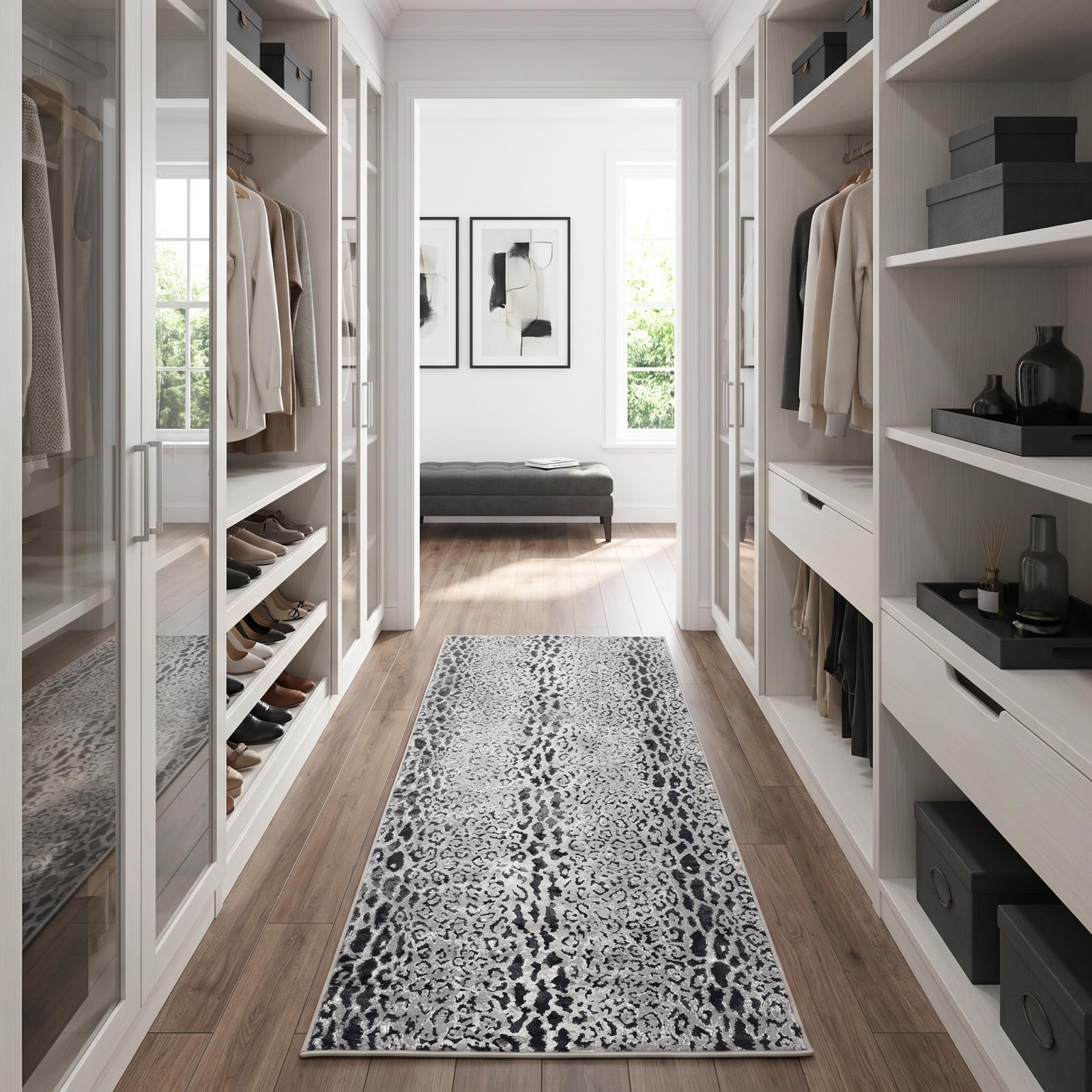 Nevada NV13 Light Gray Area Rug — view 7