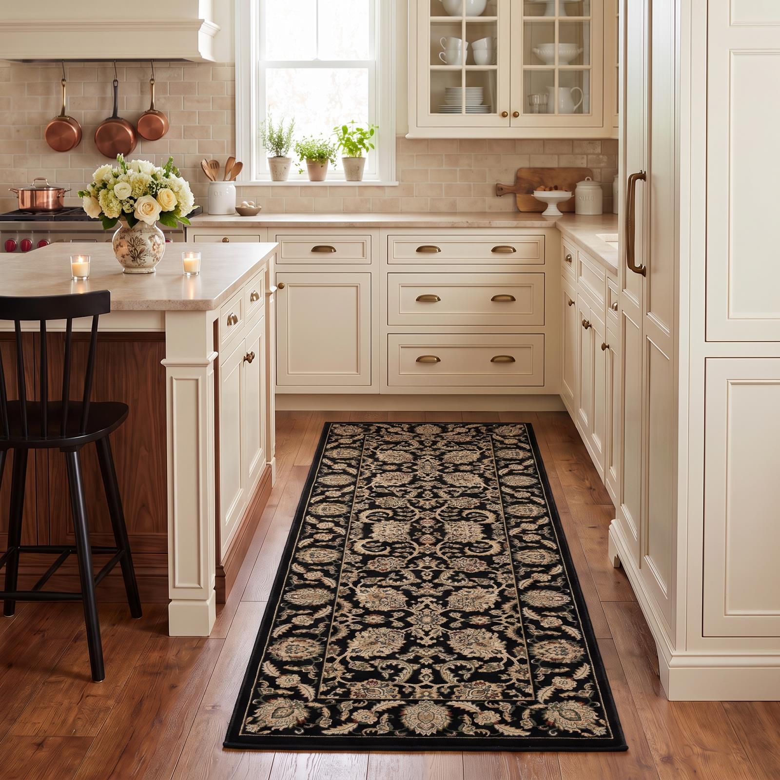 Izmir IZ02 Black Area Rug — view 10