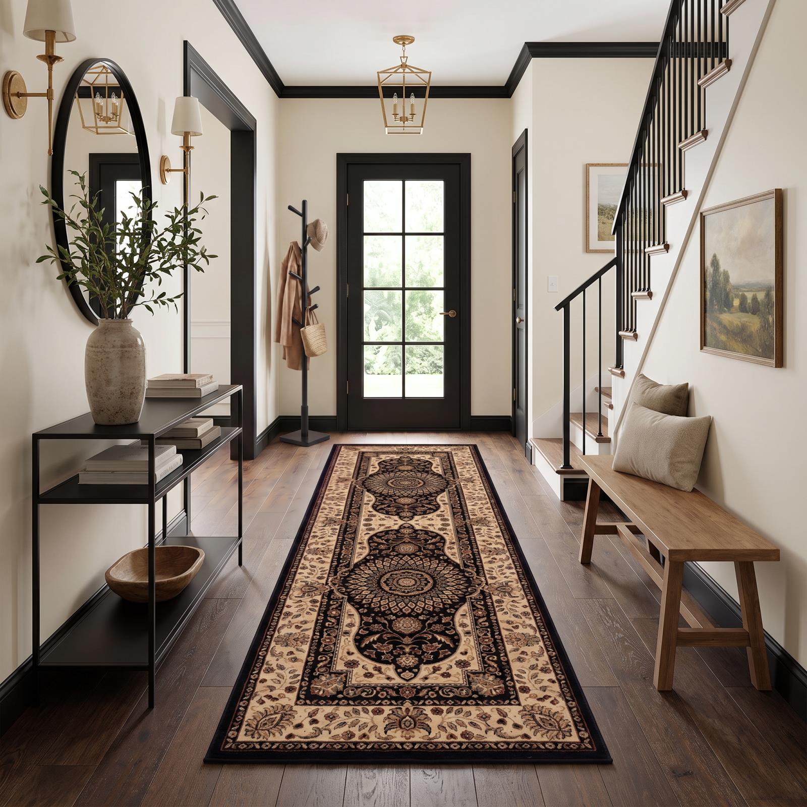 Izmir IZ09 Black Area Rug — view 11