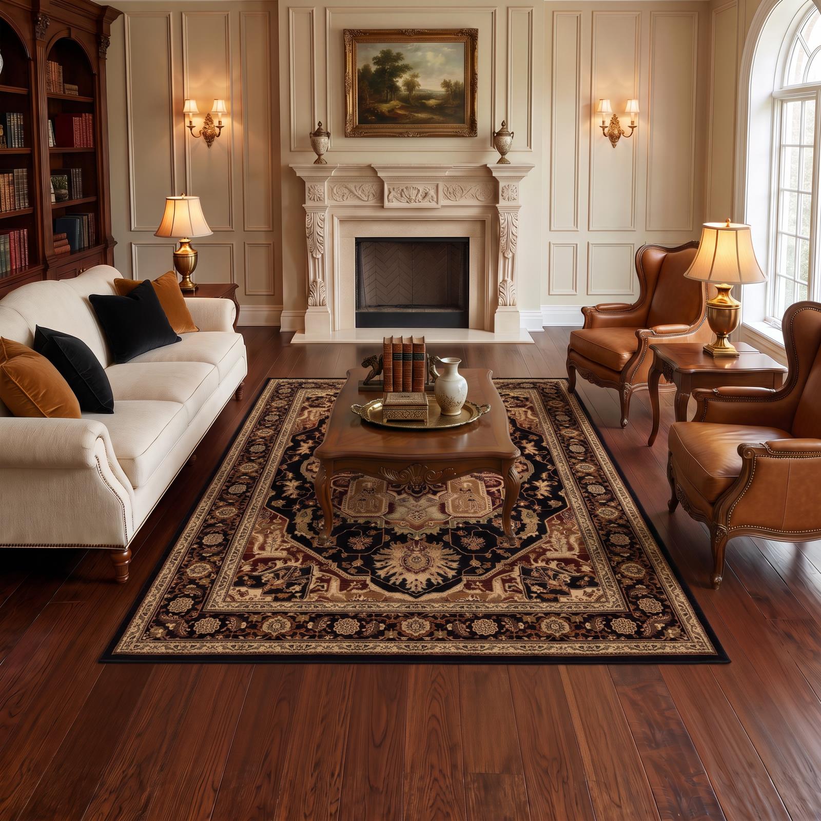 Izmir IZ05 Beige Area Rug