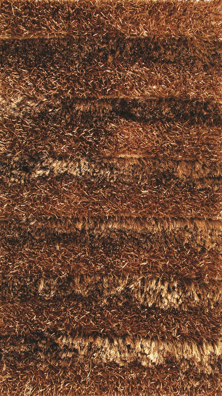 Mykonos MY54 Dark Brown Shag Rug