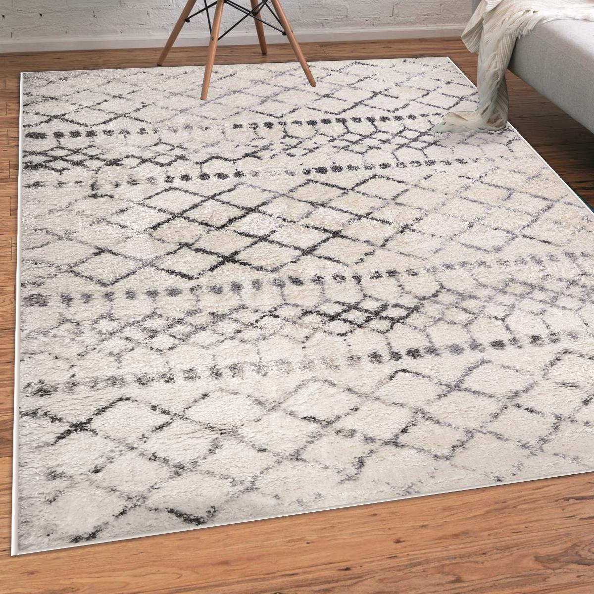 Daku DK04 White Area Rug — view 5