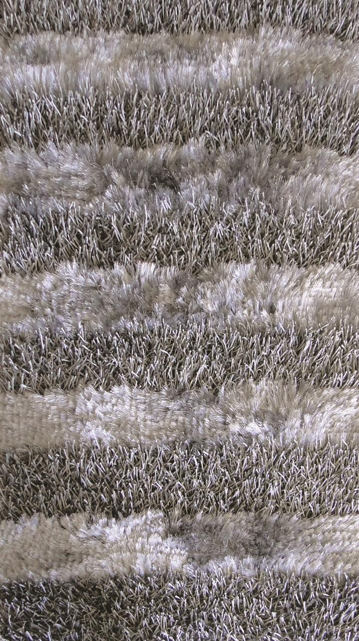 Mykonos MY57 Silver Gray Shag Rug