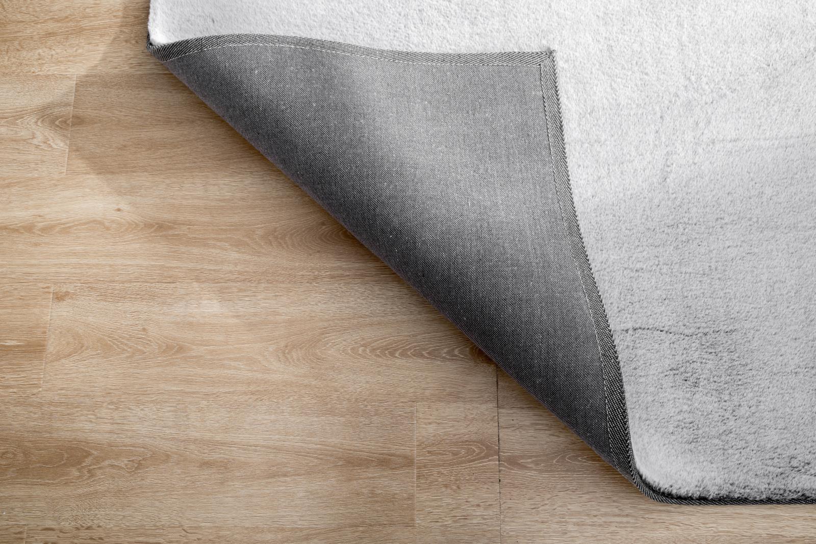 Faux Fur FU01 Gray Shag Rug — view 6