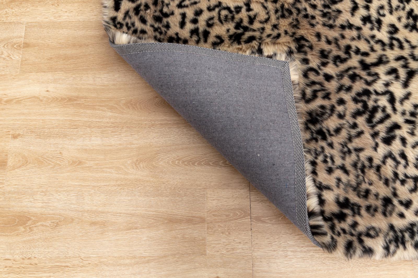 Luxury LX06 Cheetah Print Shag Rug — view 6