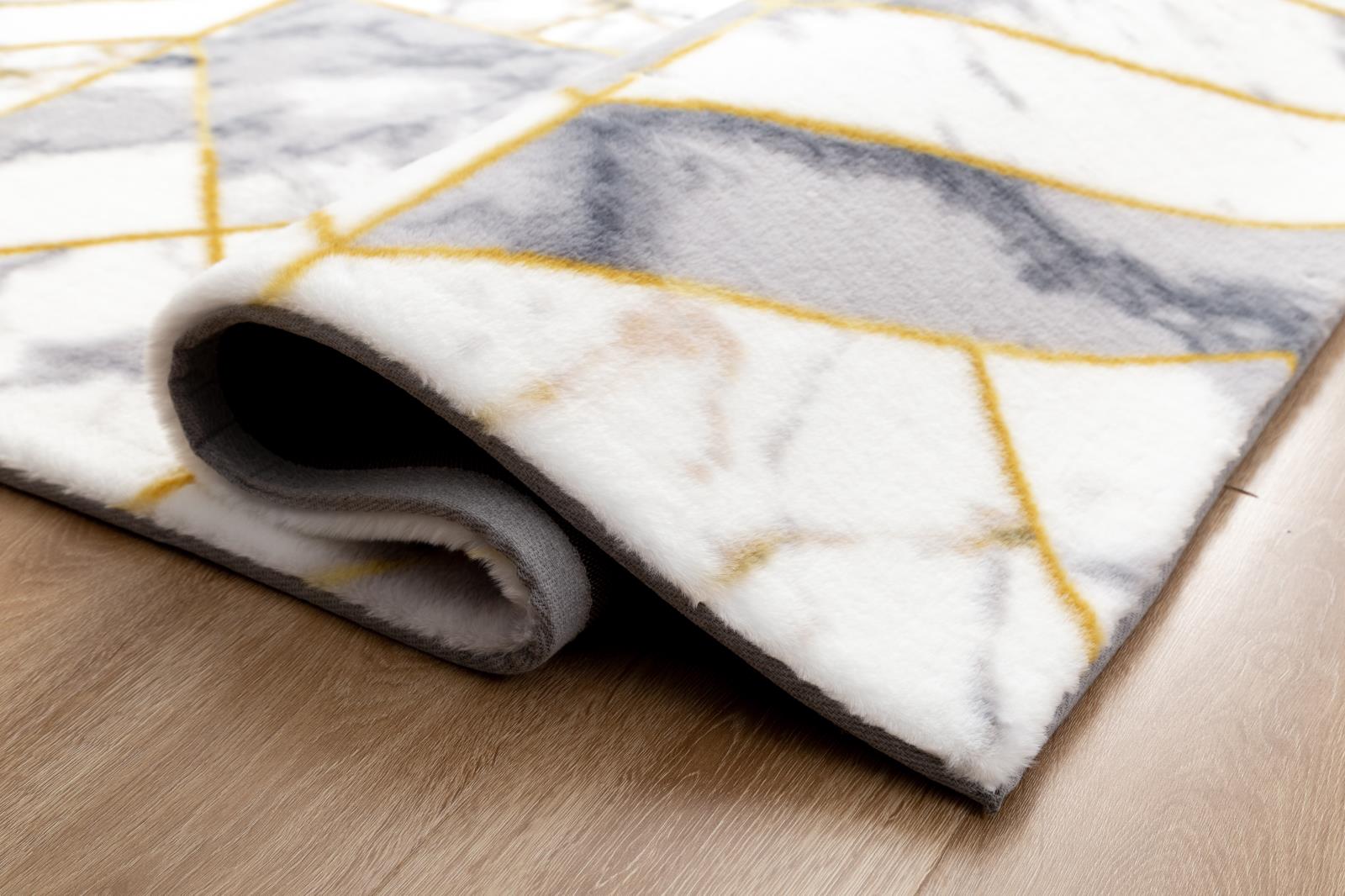 Luxury LX11 Multicolor Shag Rug — view 3