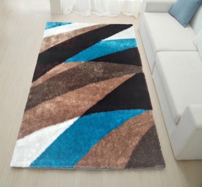 Mateos MS10 Brown Shag Rug — view 2