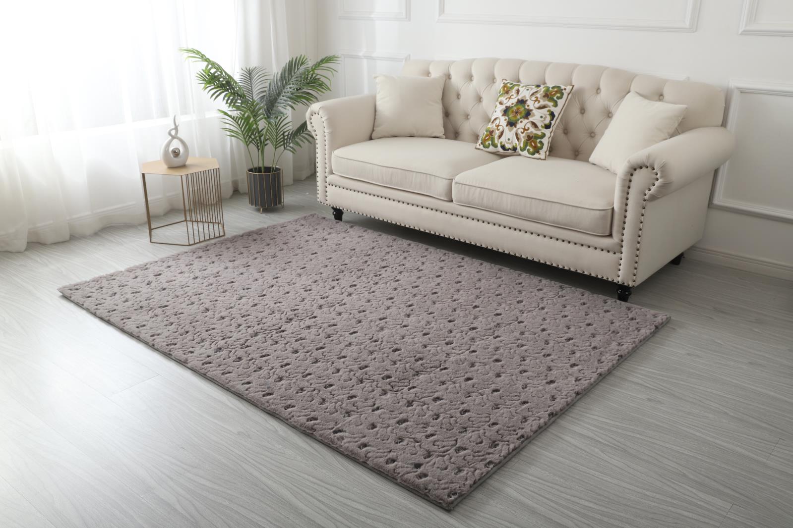 Amore AO06 Gray Shag Rug — view 6