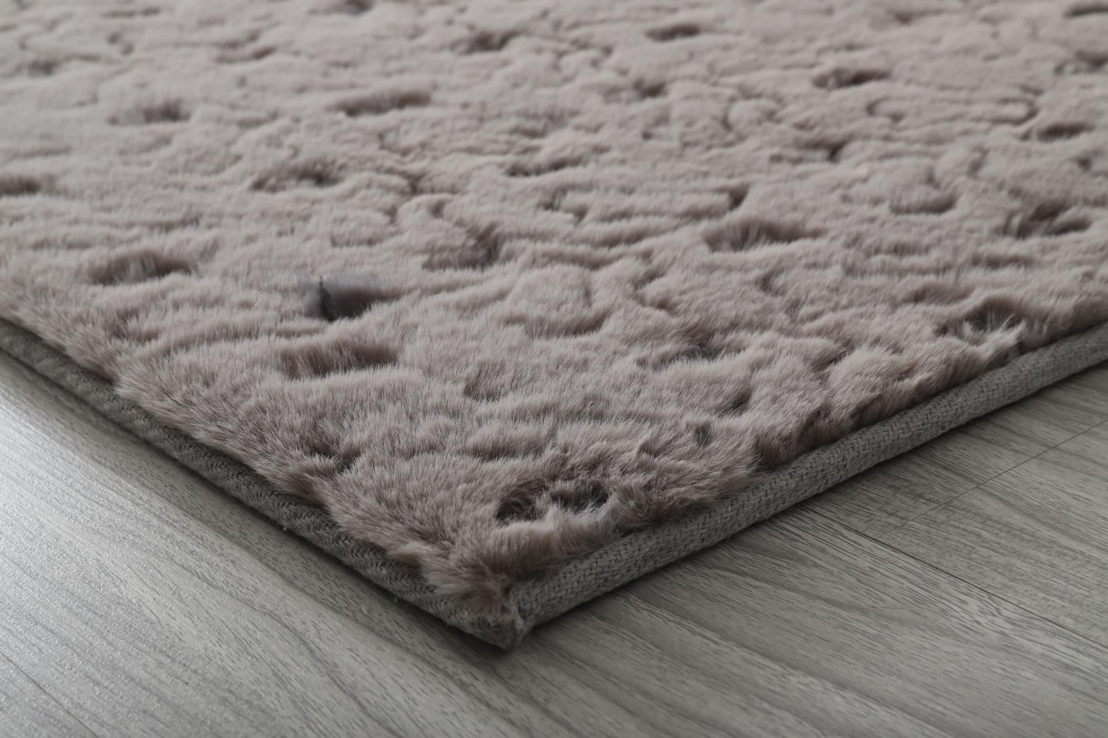 Amore AO06 Gray Shag Rug — view 4