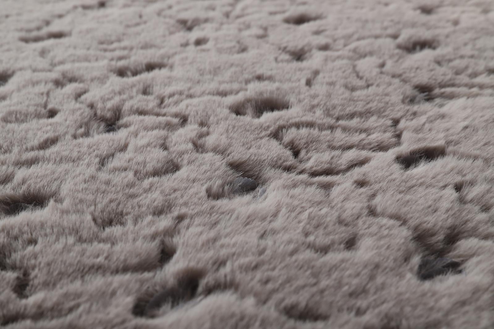 Amore AO06 Gray Shag Rug — view 3