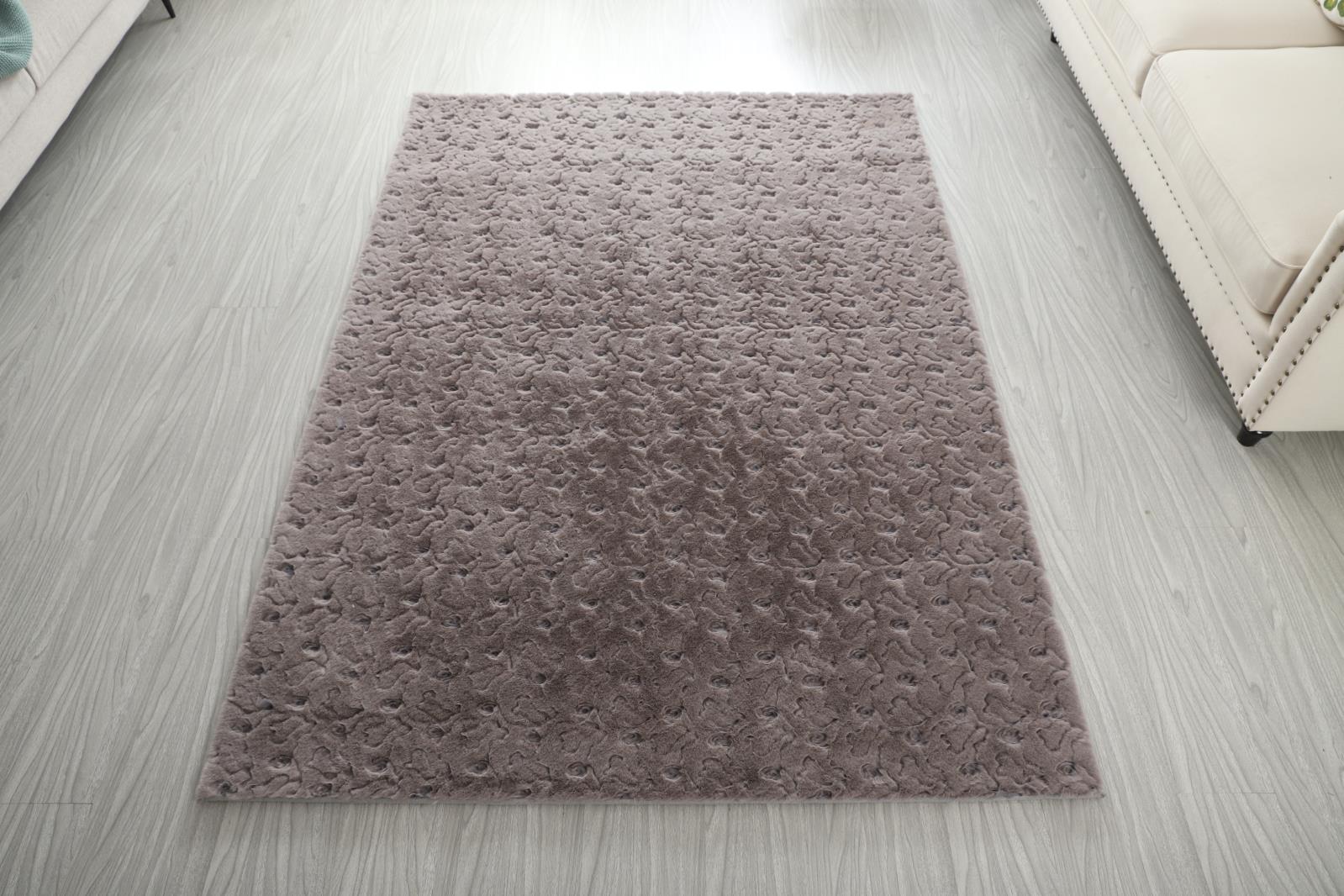Amore AO06 Gray Shag Rug — view 5